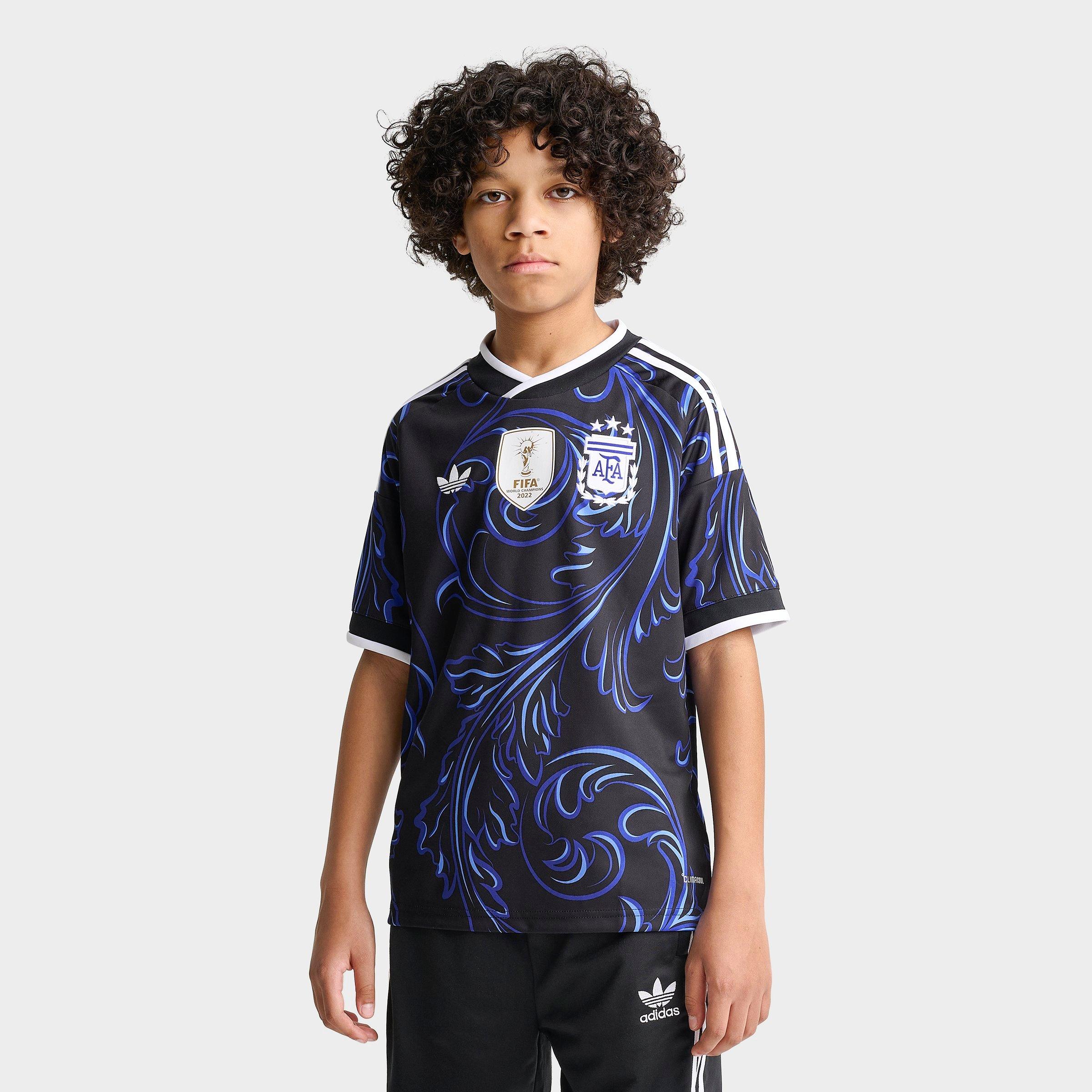 Big Kids' adidas Argentina 26 Away Soccer Jersey
