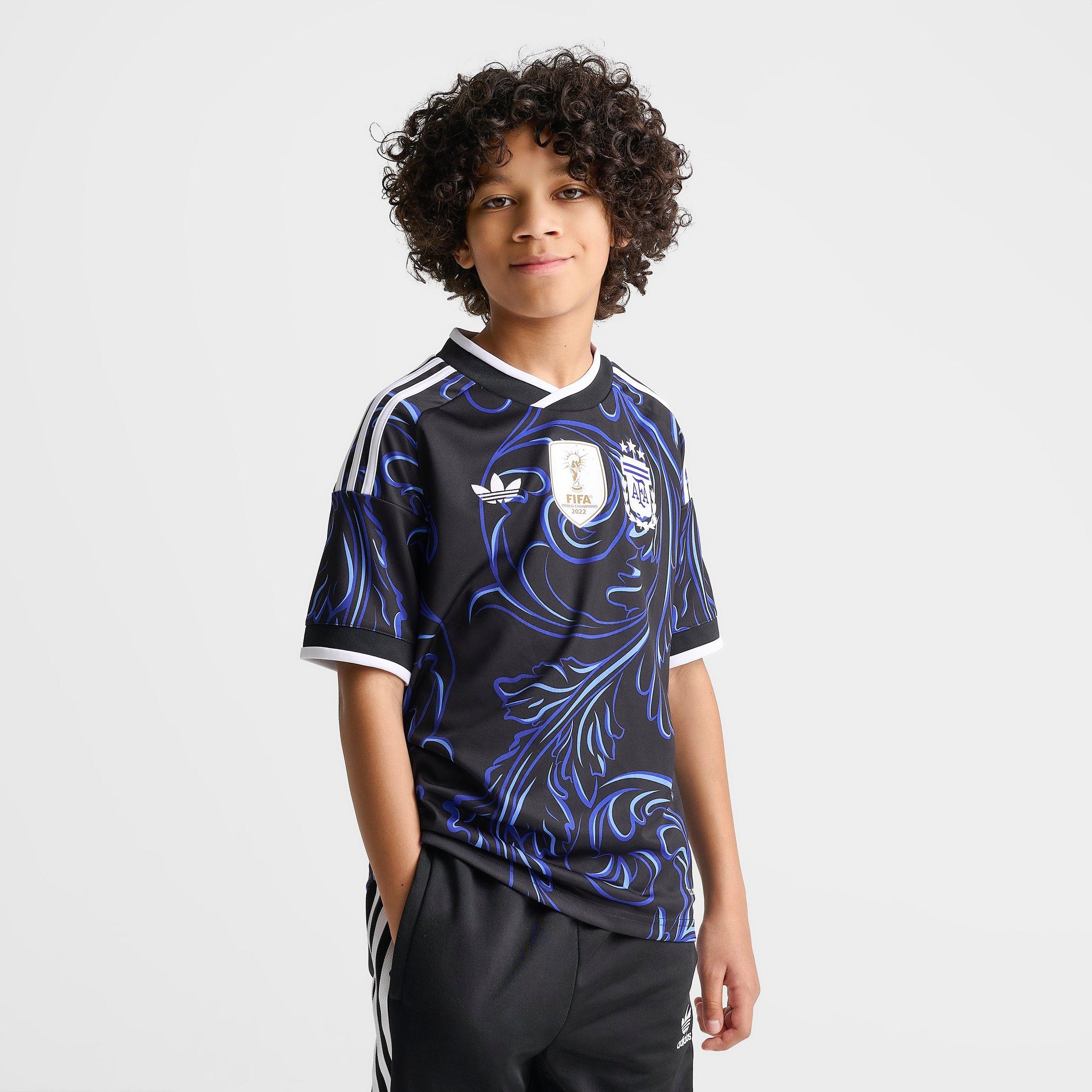 Big Kids' adidas Argentina 26 Away Soccer Jersey