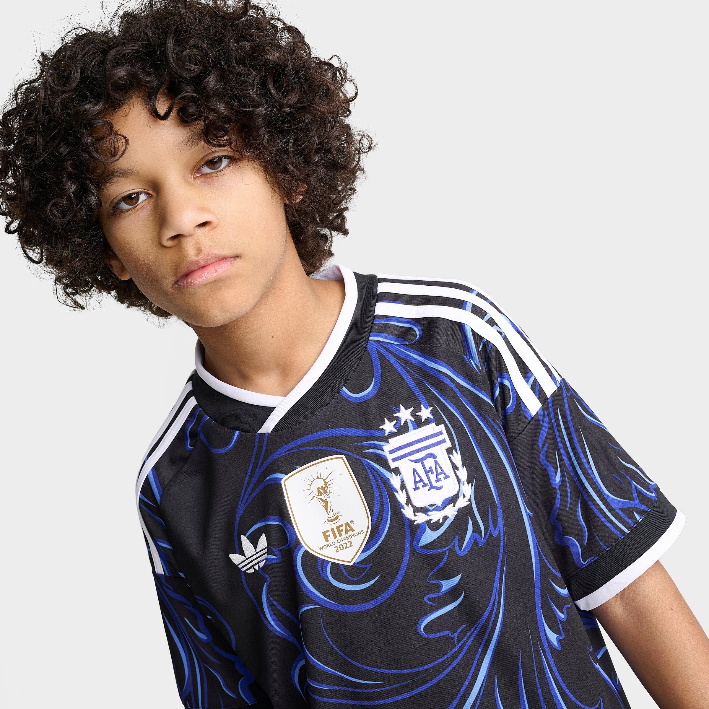 Big Kids' adidas Argentina 26 Away Soccer Jersey