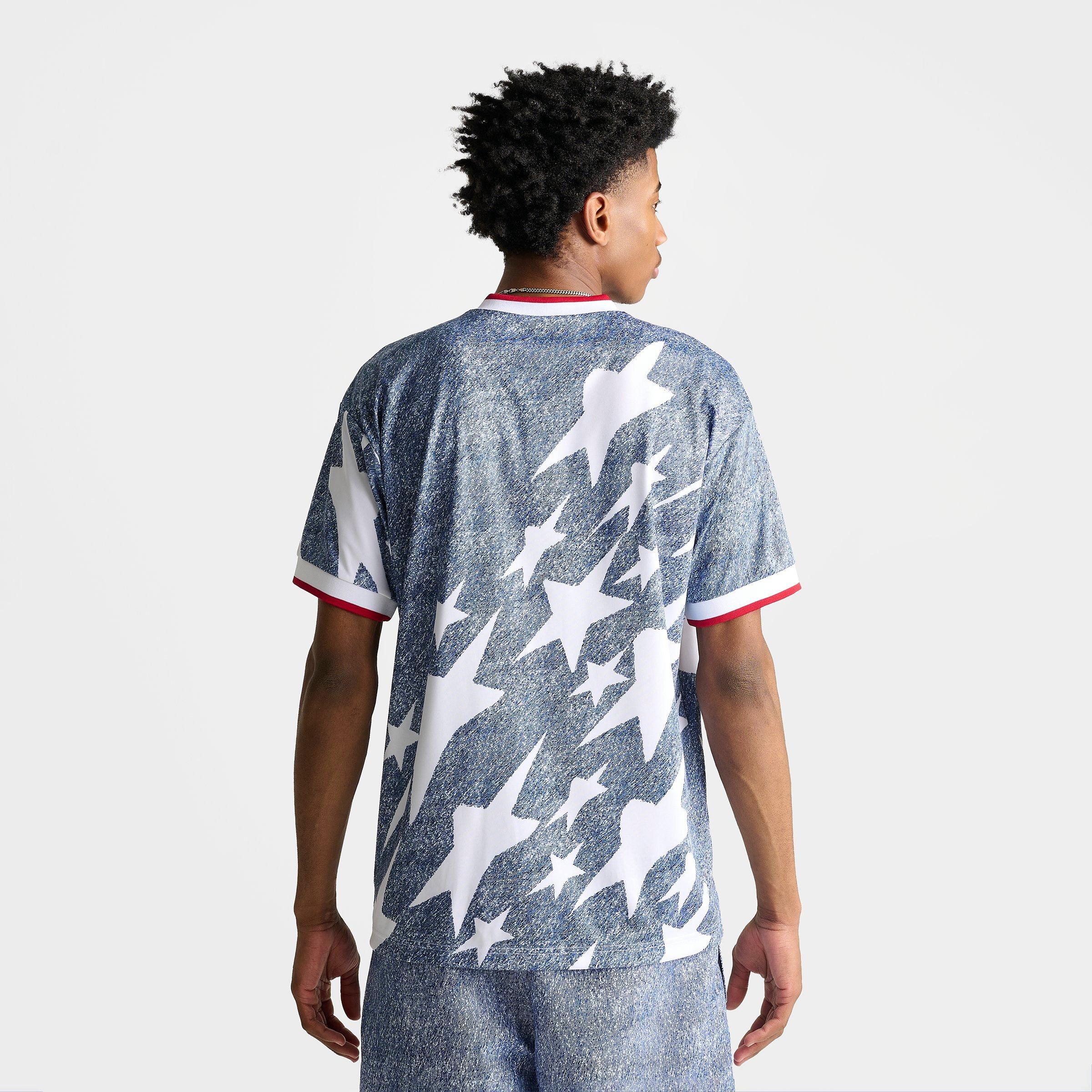 Men's adidas Denim Graphic Soccer Jersey