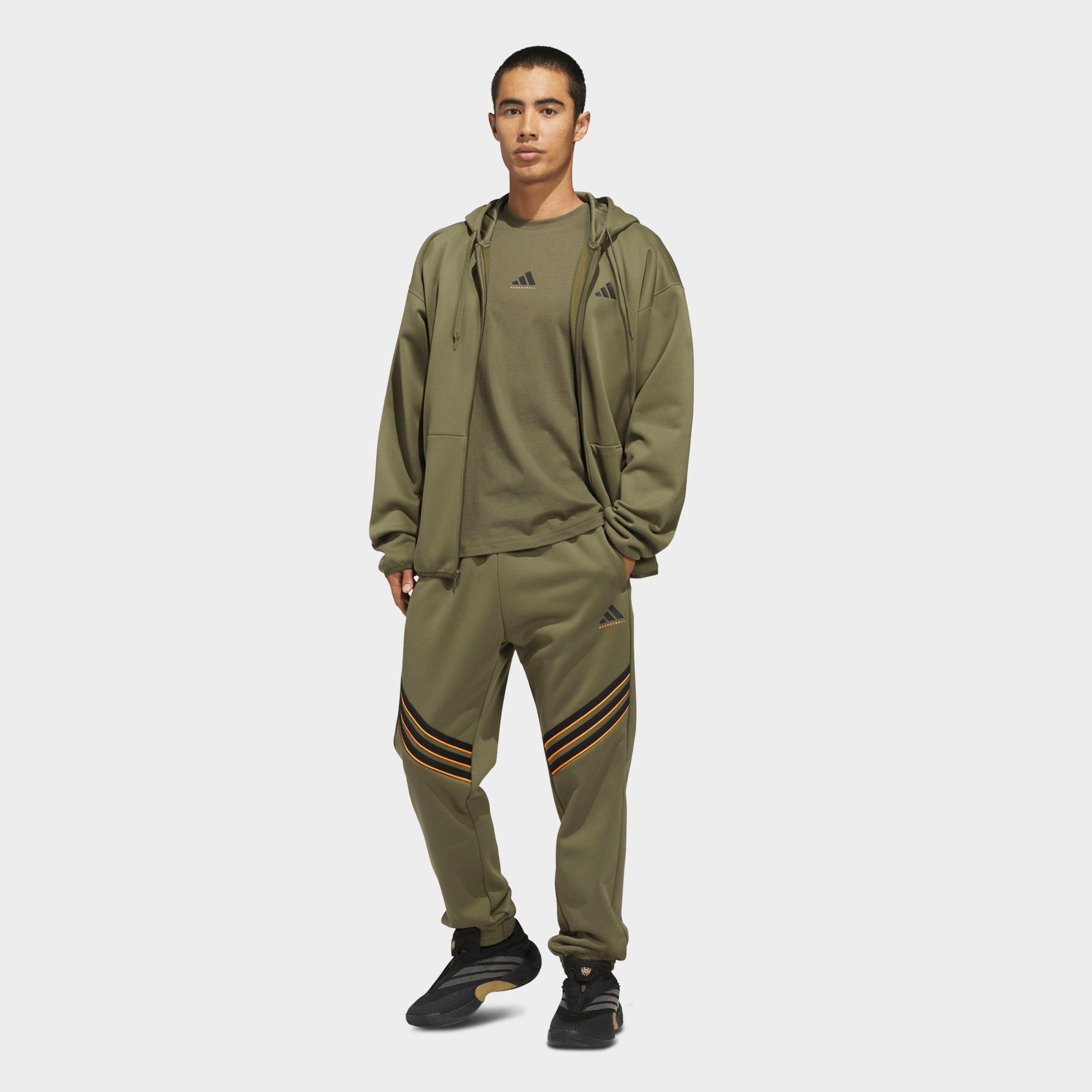 Men's adidas Basketball Crazy Warm Fleece Sweatpants