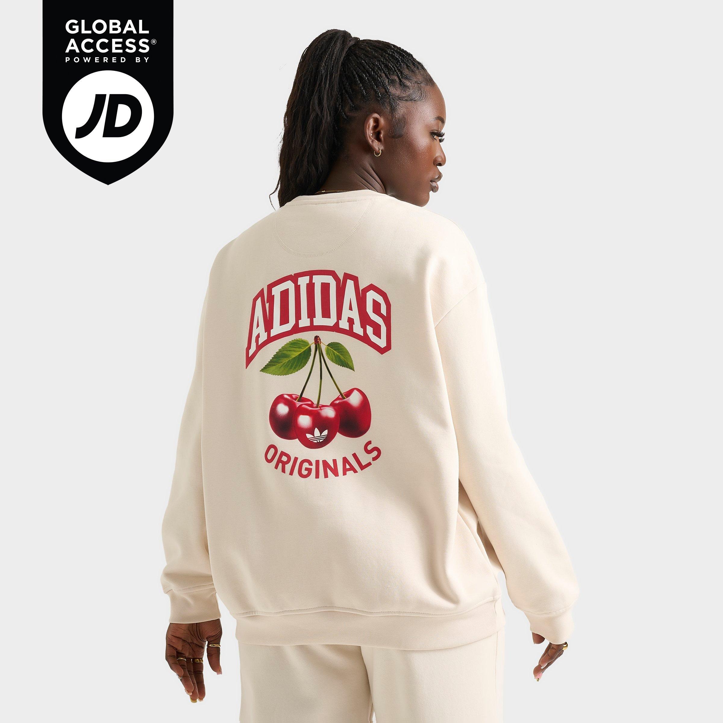 Adidas Women's adidas Originals Cherry Oversized Crewneck