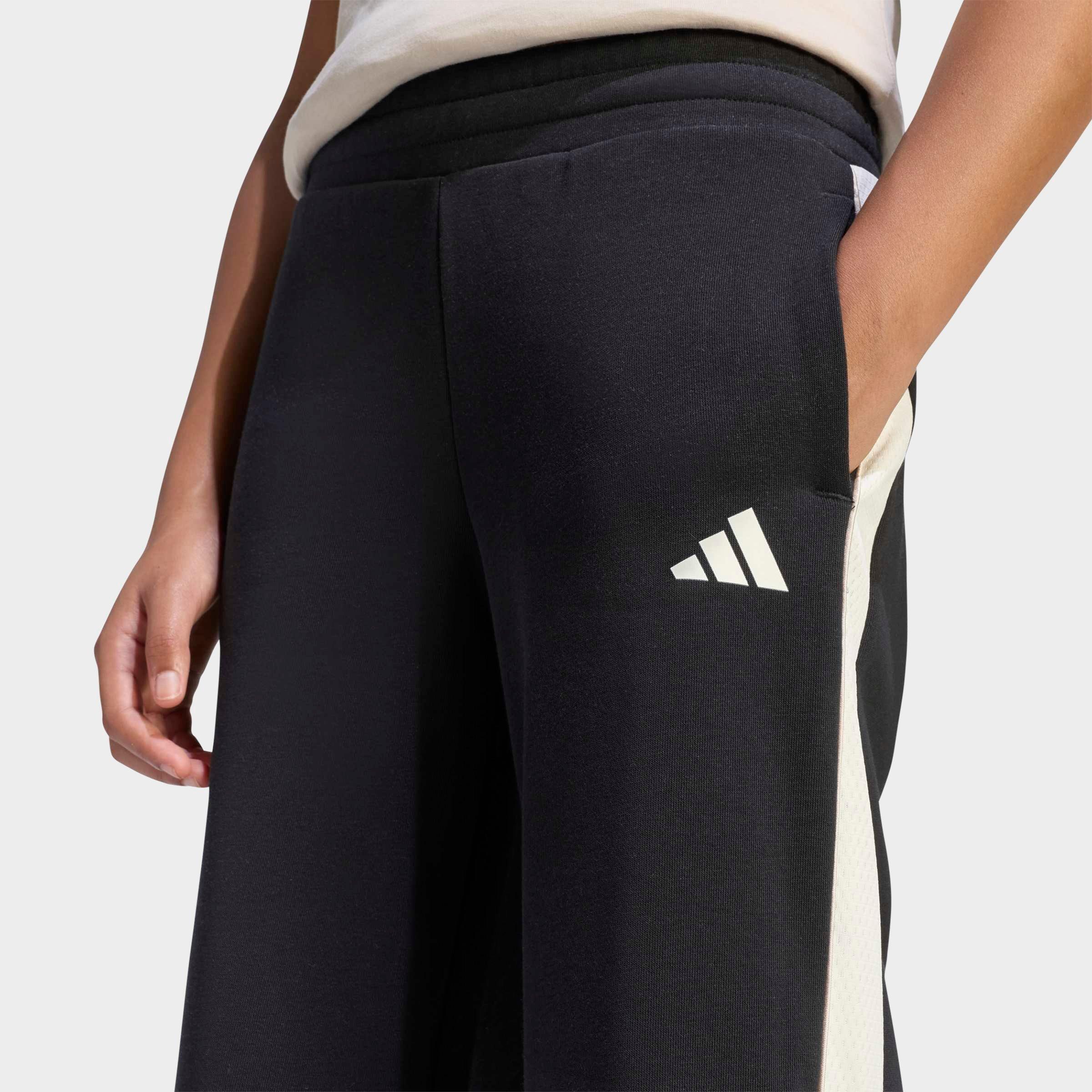 Girls' Big Kids' adidas Sportswear Stadium Wide Leg Pants