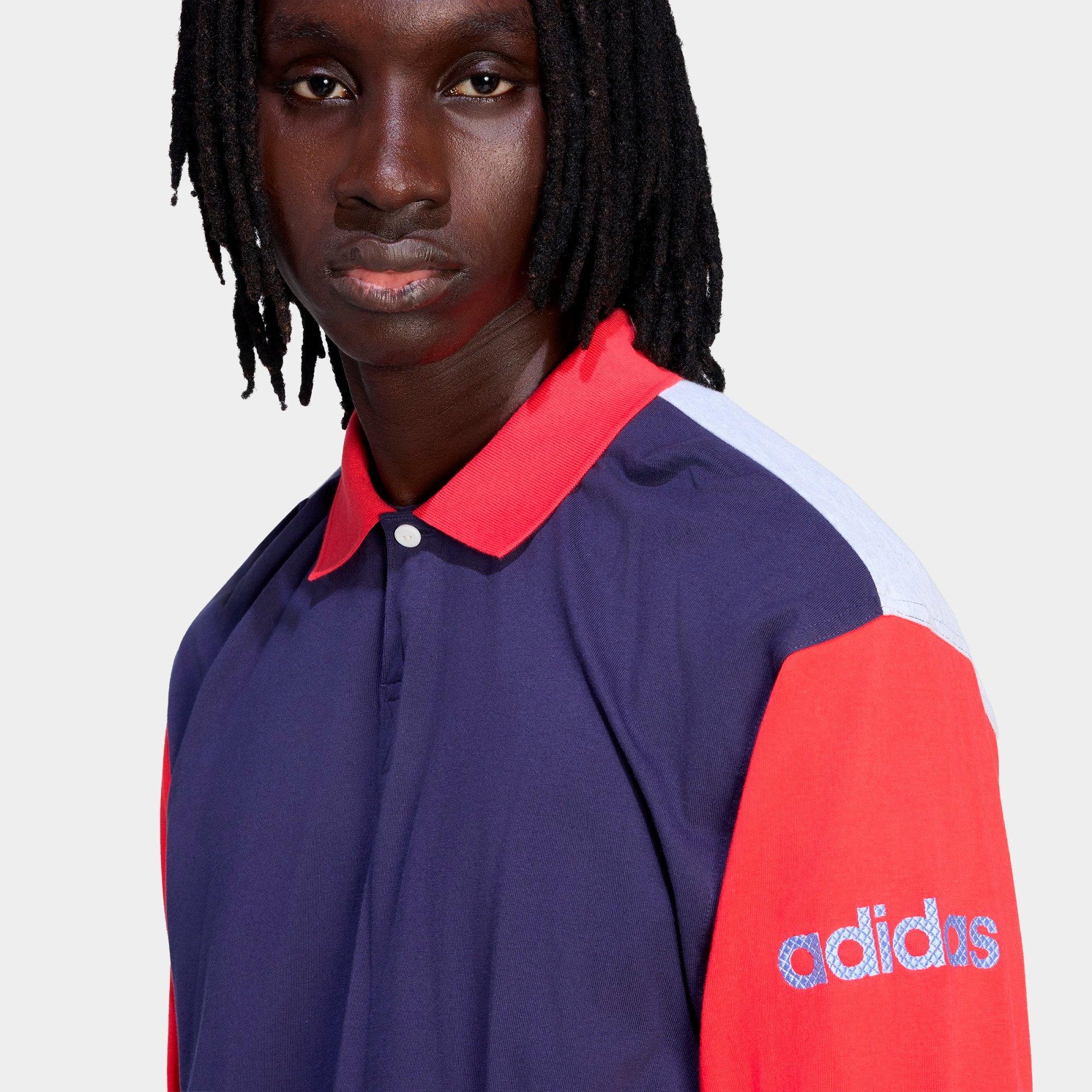Men's adidas FIFA World Cup 94 Graphic Long-Sleeve Polo Shirt