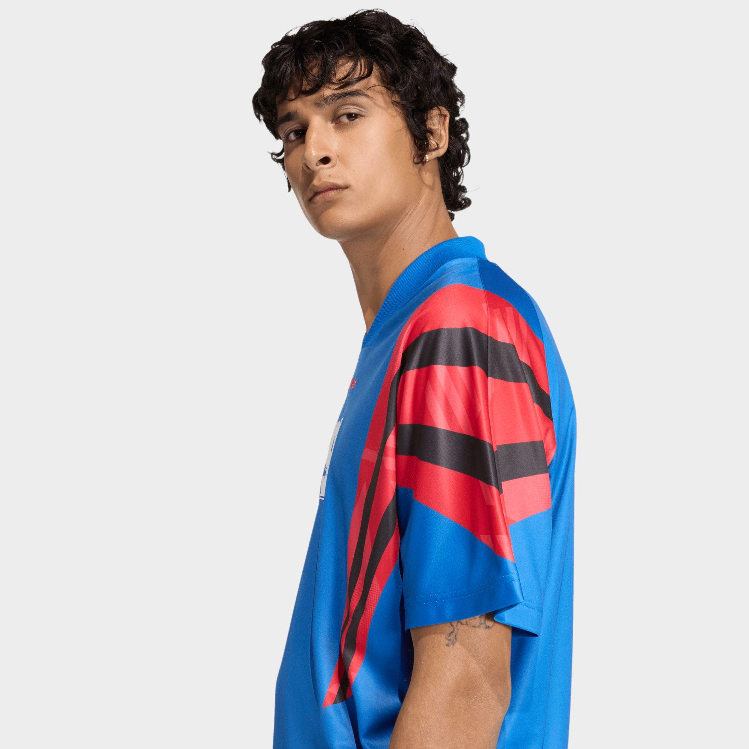 Men's adidas Originals Santiago Allover Print Infill Jersey