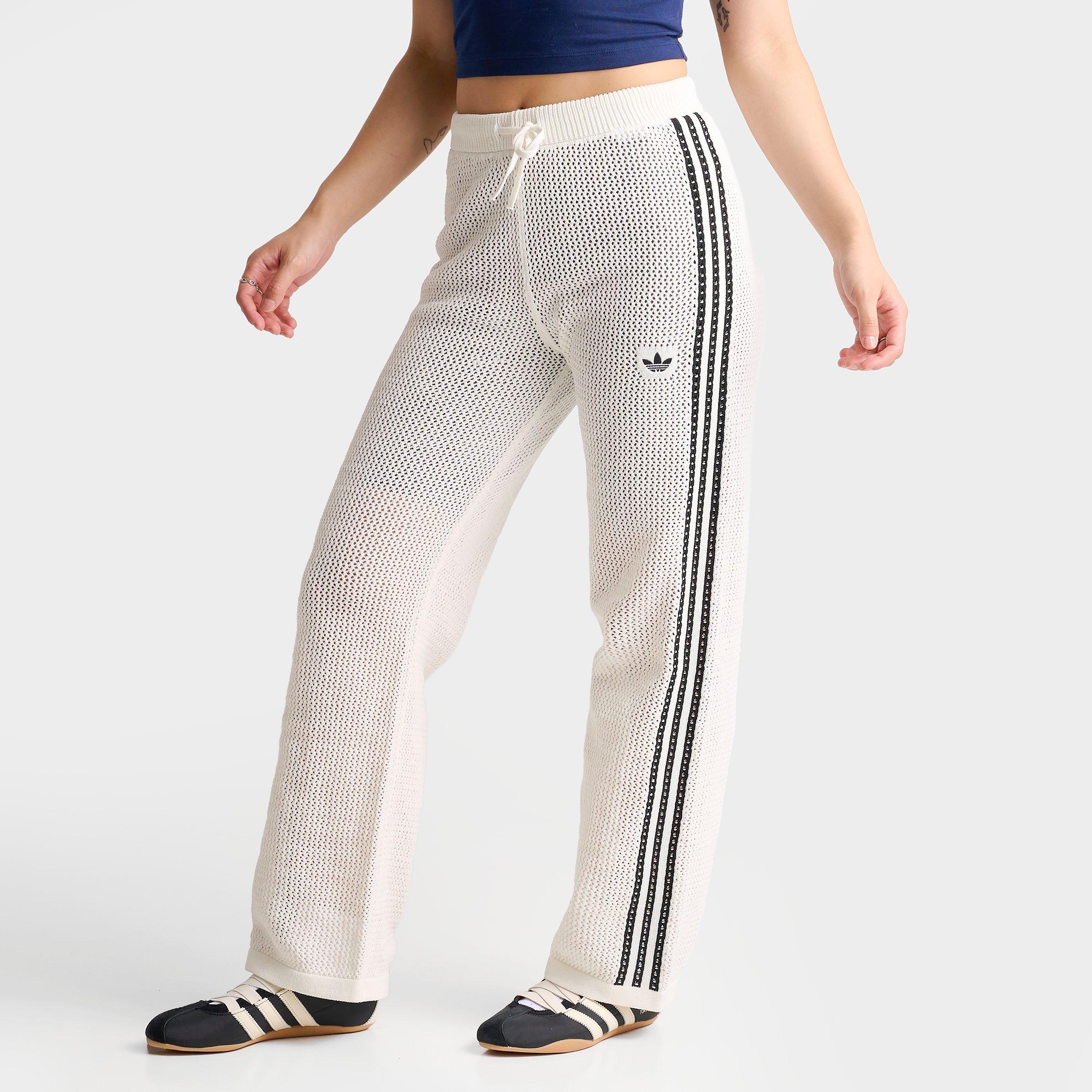 Women's adidas Originals Knitted Crochet Firebird Track Pants | JD