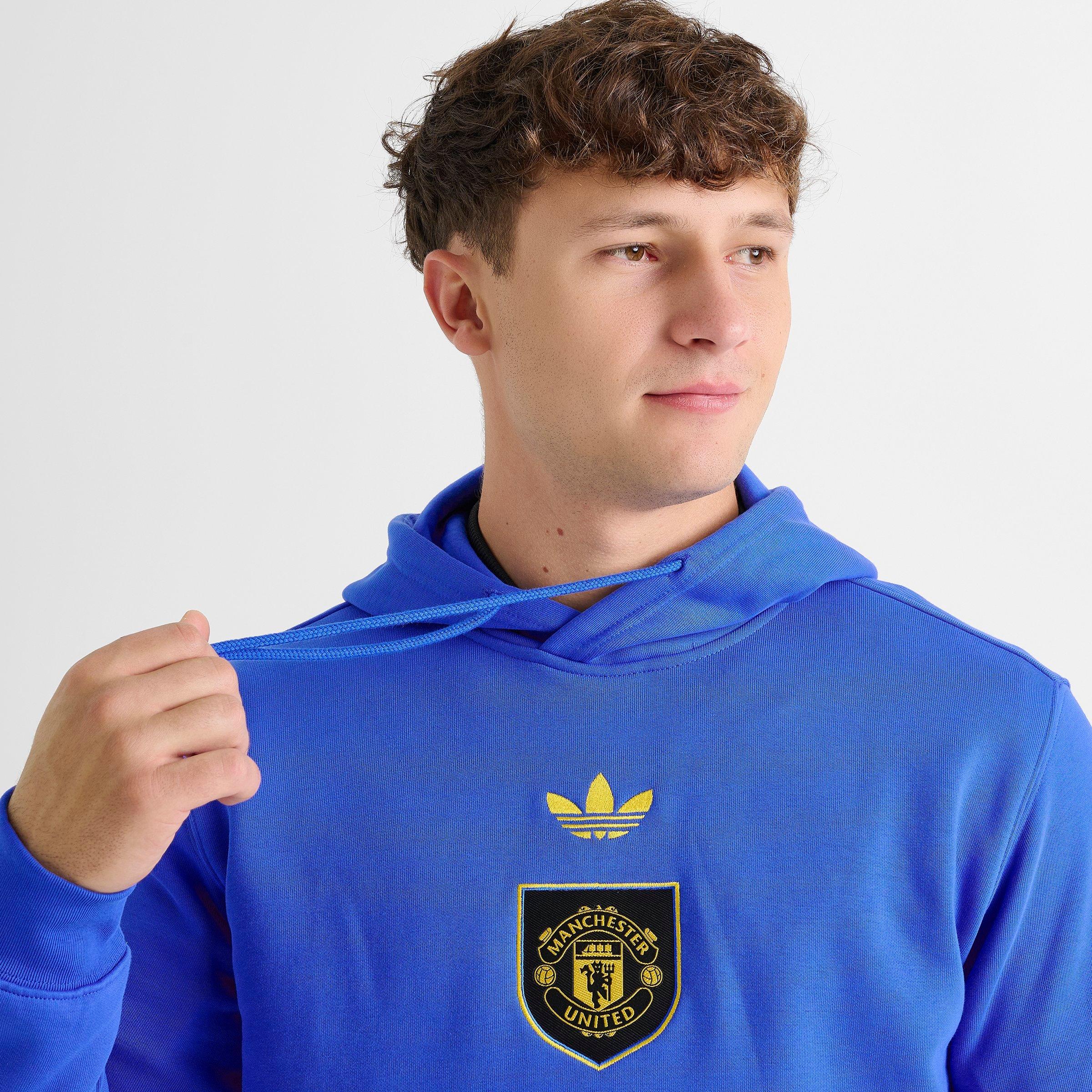 Men's adidas Originals Manchester United LFSTLR Fleece Hoodie