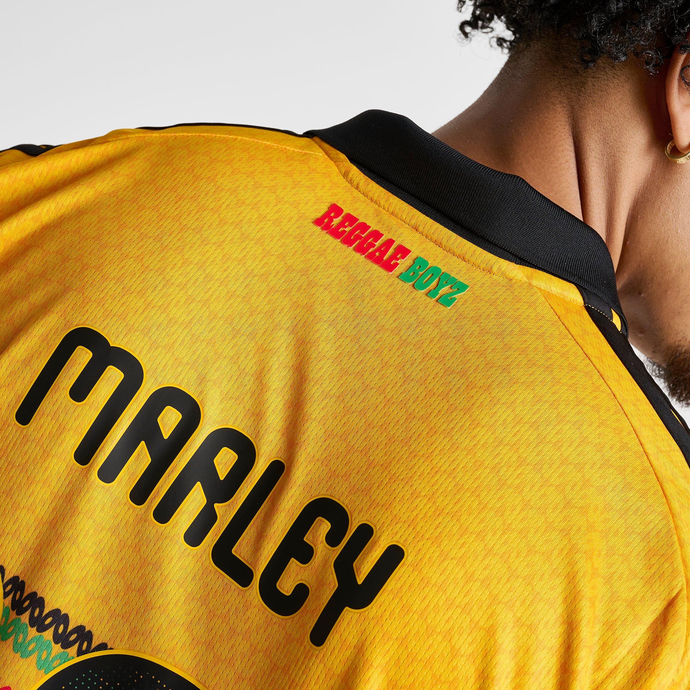 Men's adidas x Bob Marley Jamaica 26 Home Replica Soccer Jersey