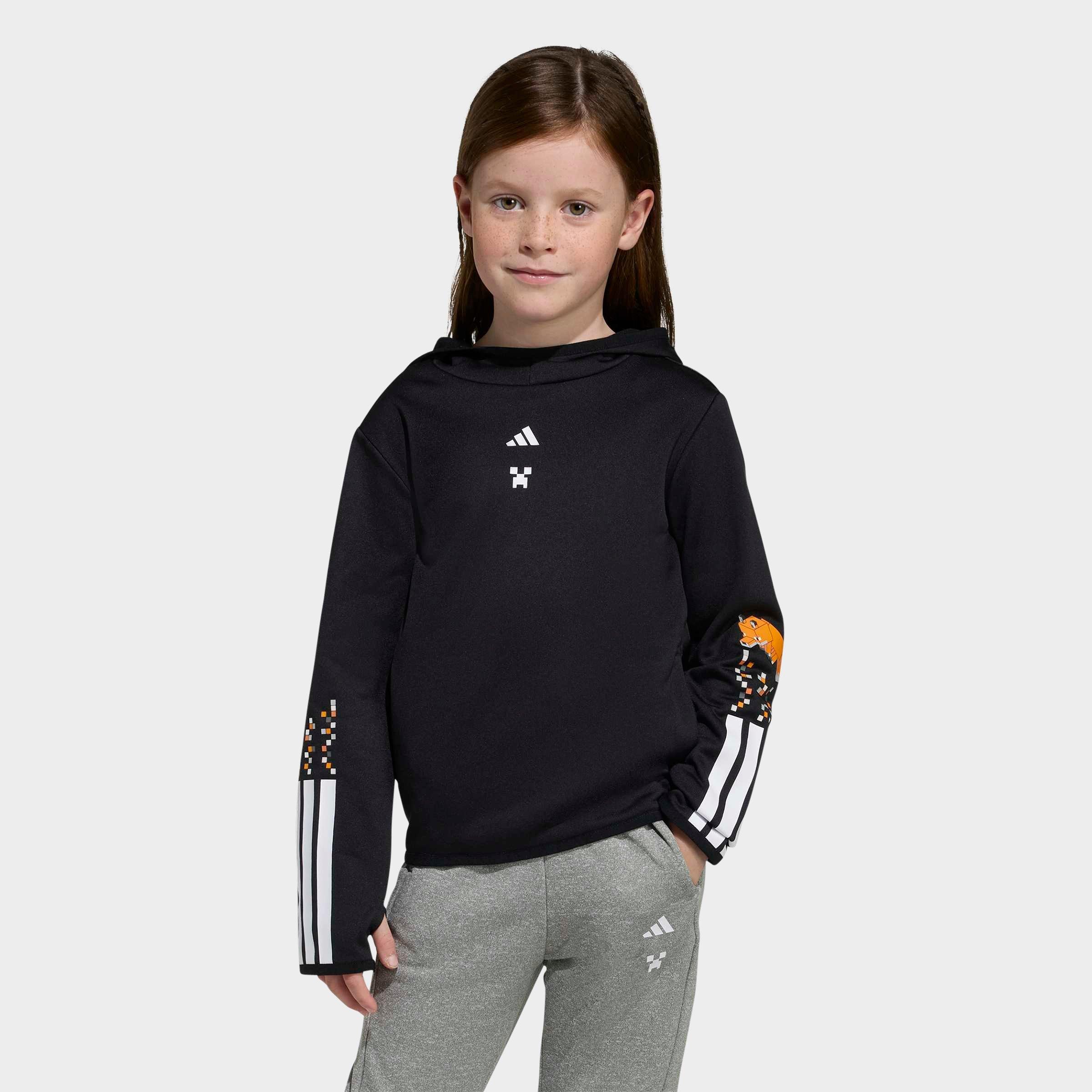 Kids' Toddler and Little adidas x Minecraft Training Hoodie