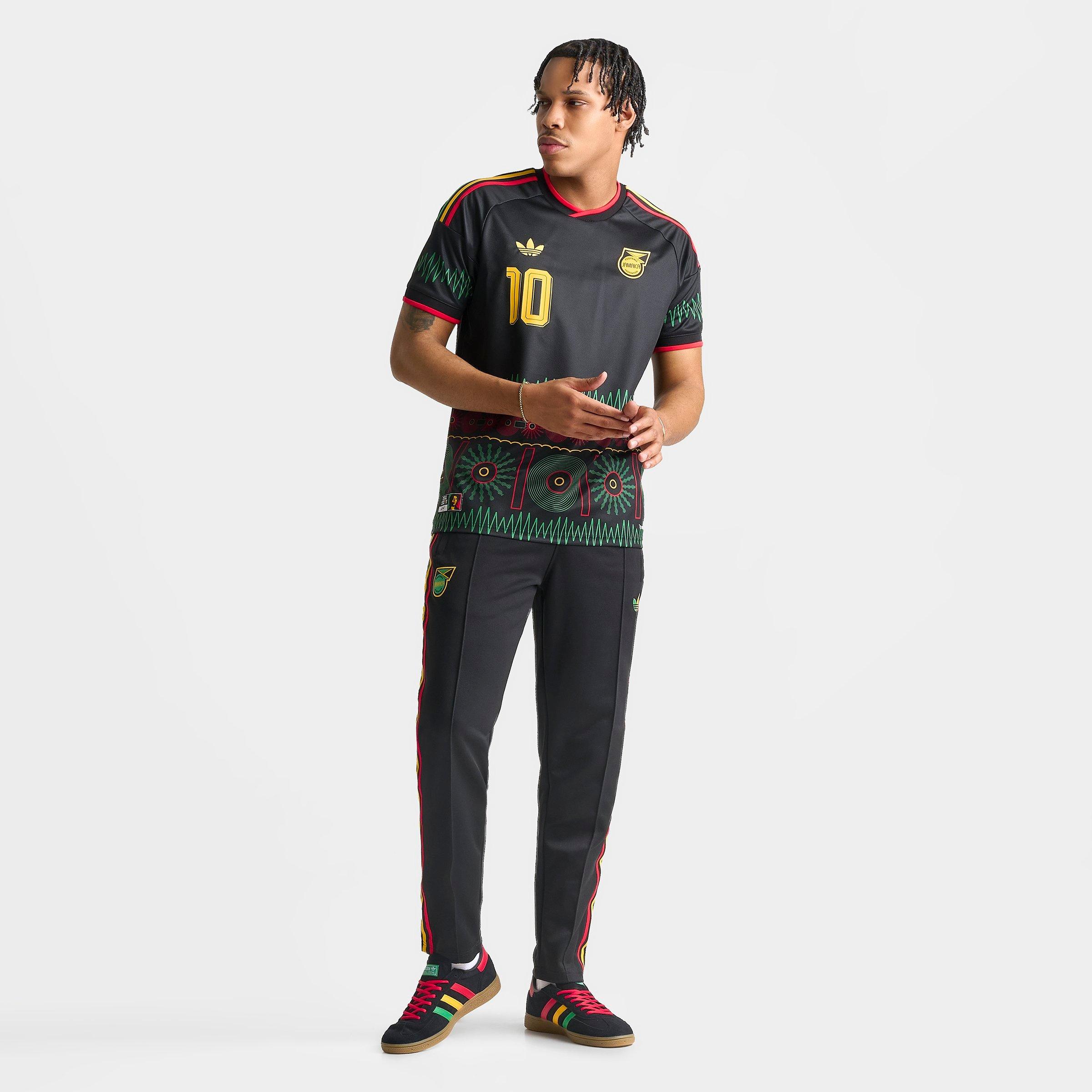 Men's adidas Originals x Bob Marley Jamaica 26 Away Replica Soccer Jersey