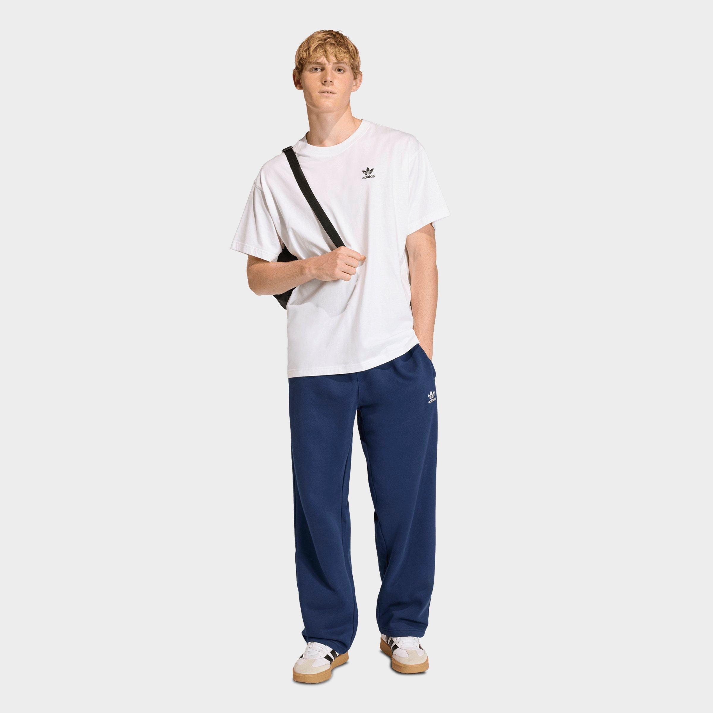 Men's adidas Originals Trefoil Essentials Open-Hem Sweatpants