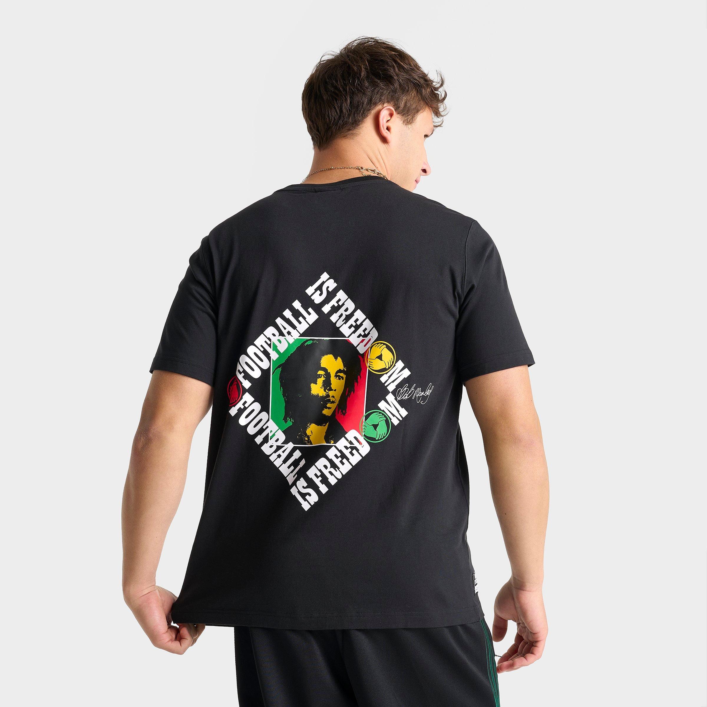Men's adidas Originals x Bob Marley Football Is Freedom T-Shirt