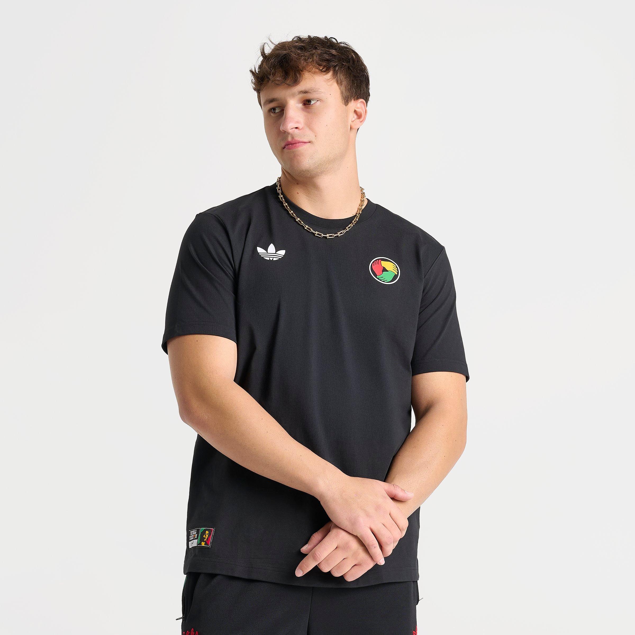 Men's adidas Originals x Bob Marley Football Is Freedom T-Shirt