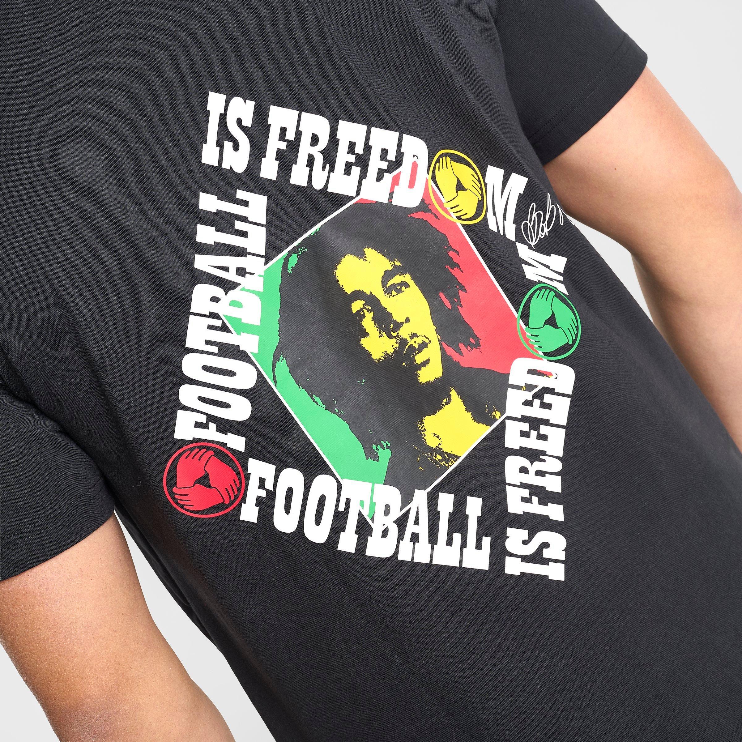 Men's adidas Originals x Bob Marley Football Is Freedom T-Shirt