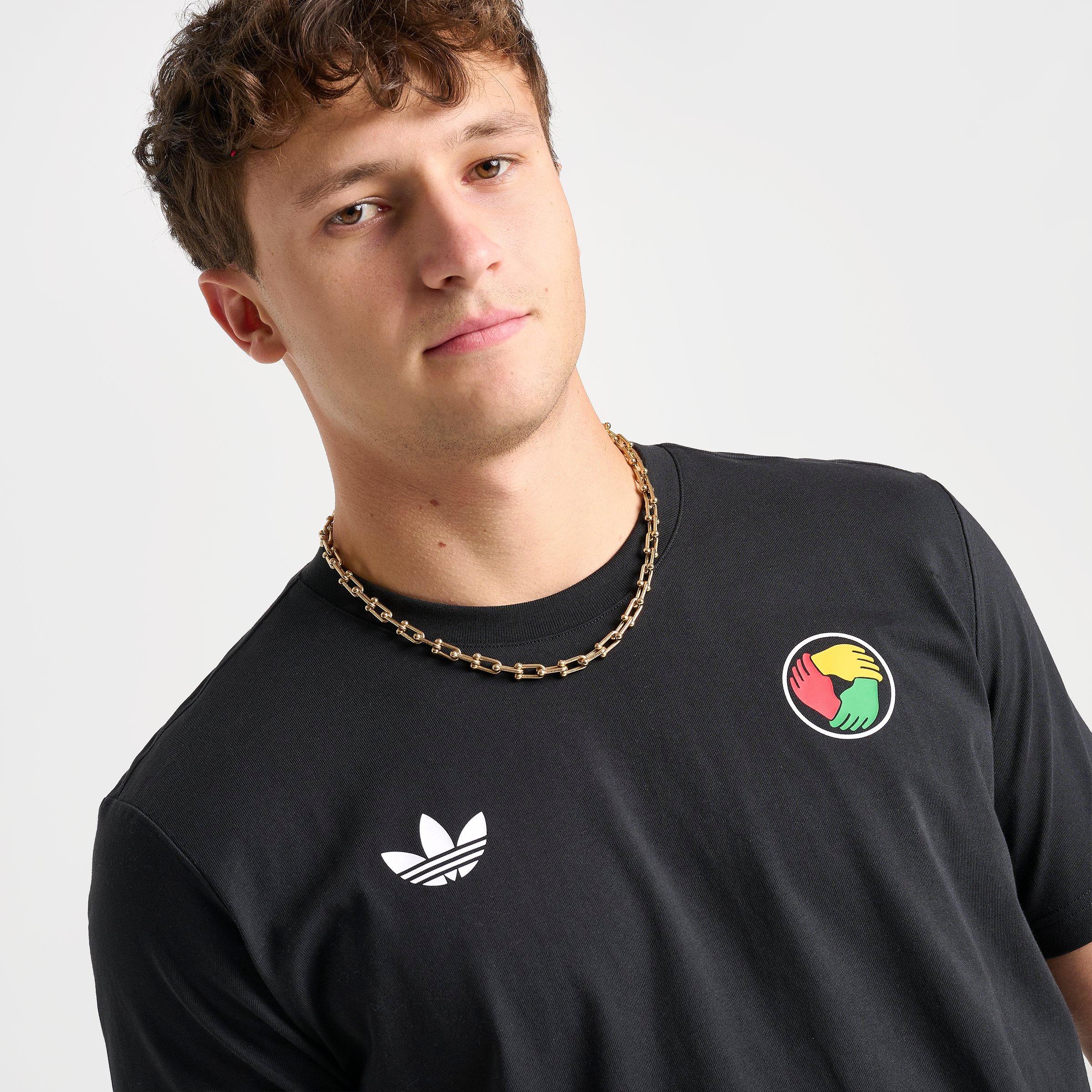 Men's adidas Originals x Bob Marley Football Is Freedom T-Shirt