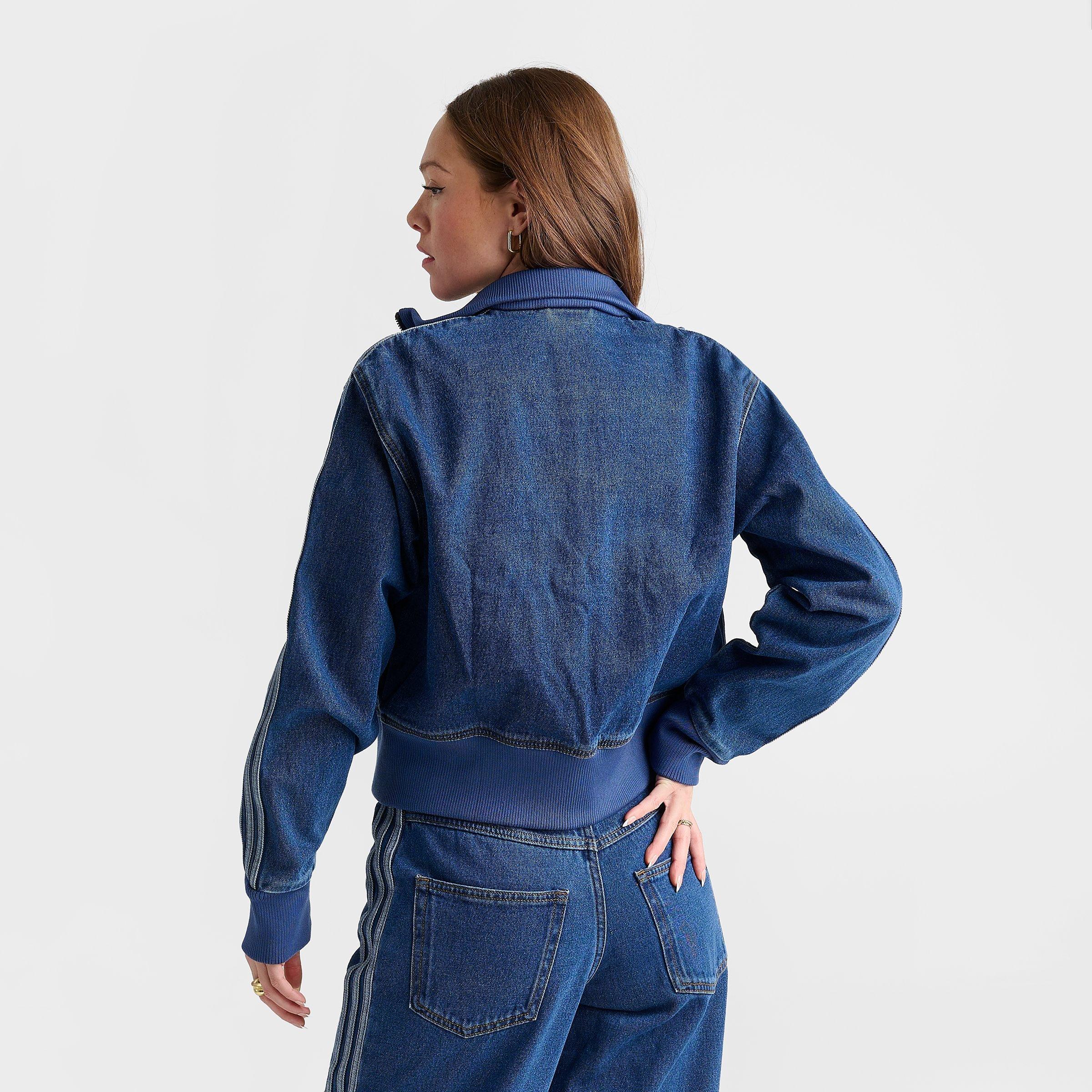 Women's adidas Originals Firebird Denim Track Top