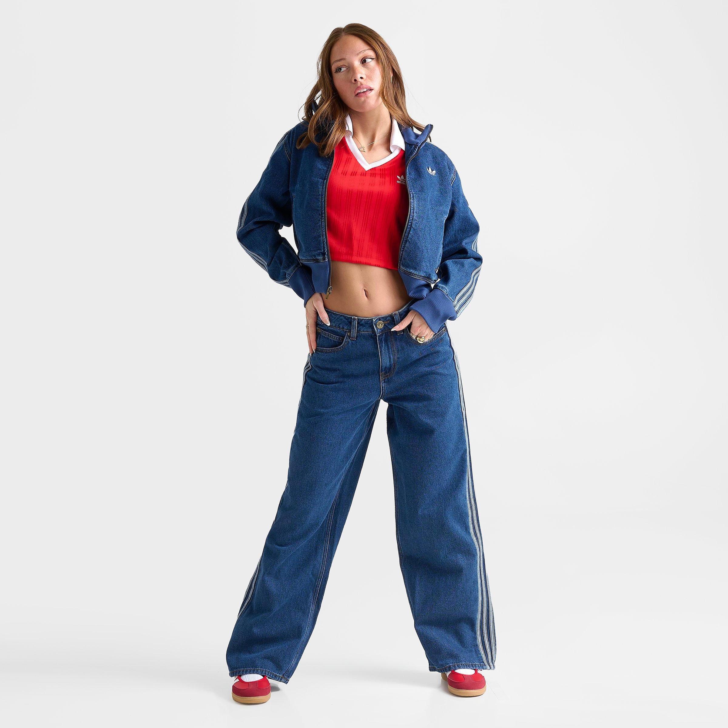 Women's adidas Originals Firebird Denim Track Pants