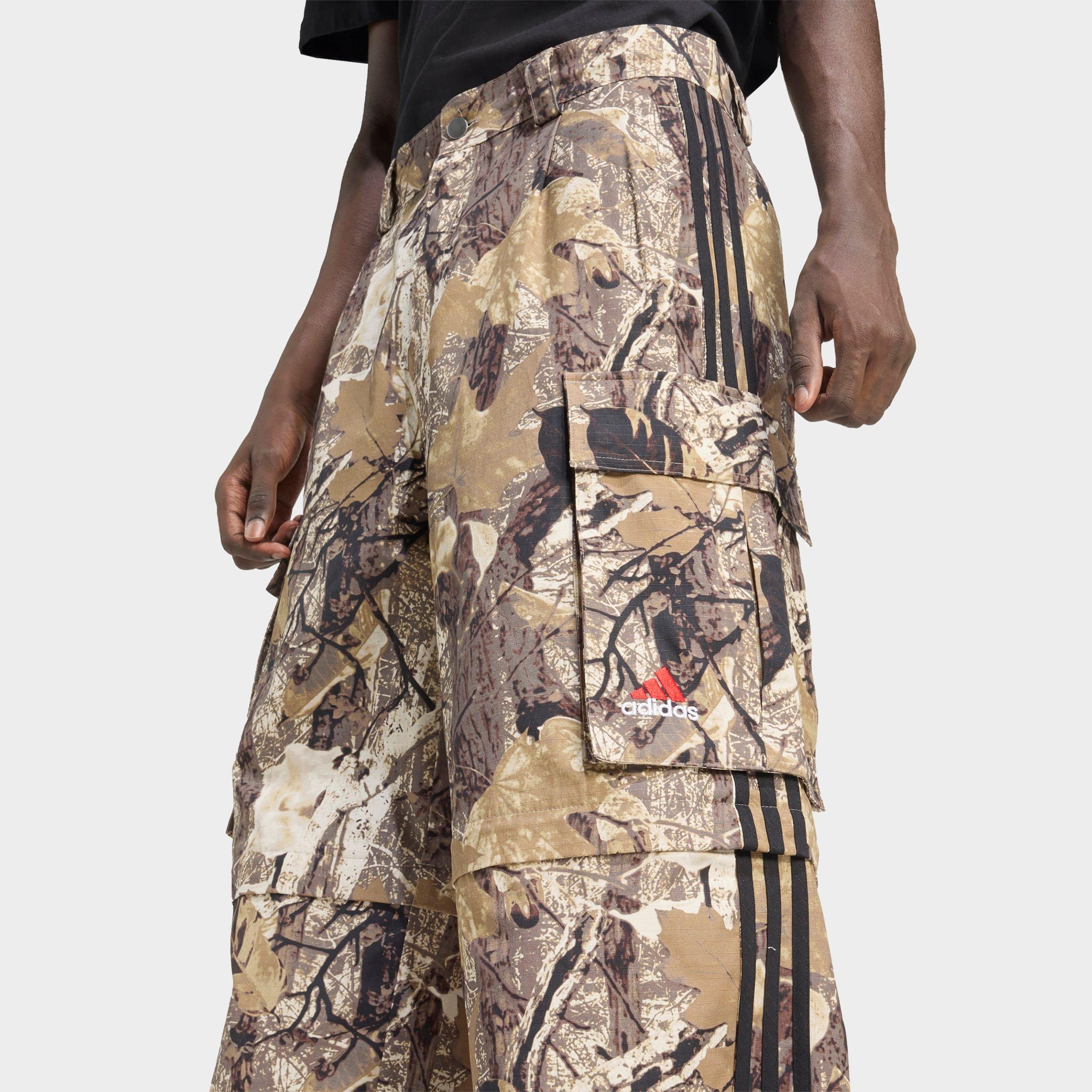 Men's adidas Originals Camo Cargo Zip-Off Pants