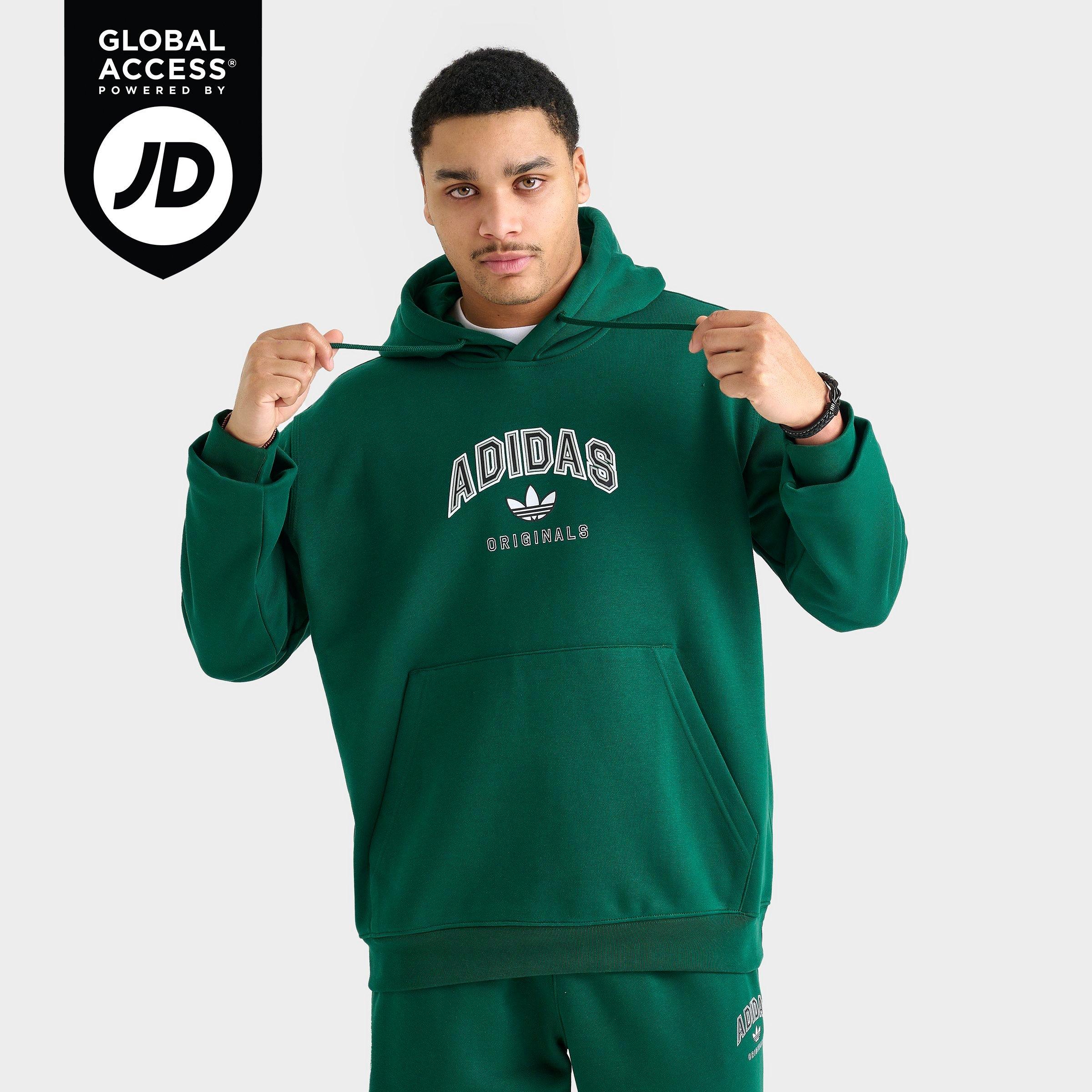 Men's adidas Originals Collegiate Hoodie Made from Sustainable Materials