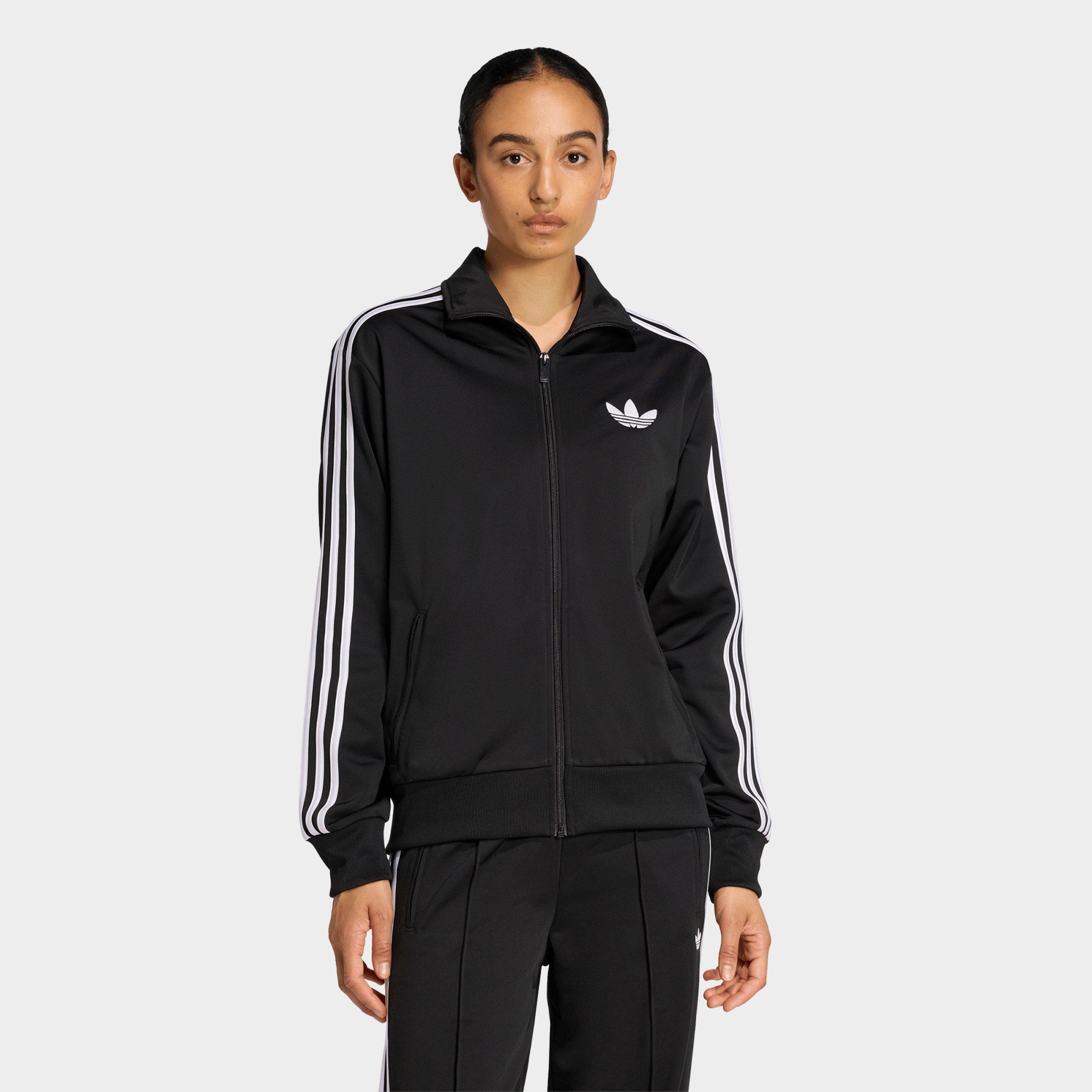 アディダス●レディース＜BULLS スウェットブルゾン＞M0917m Women's adidas Originals adicolor 3-Stripes Firebird Loose Track