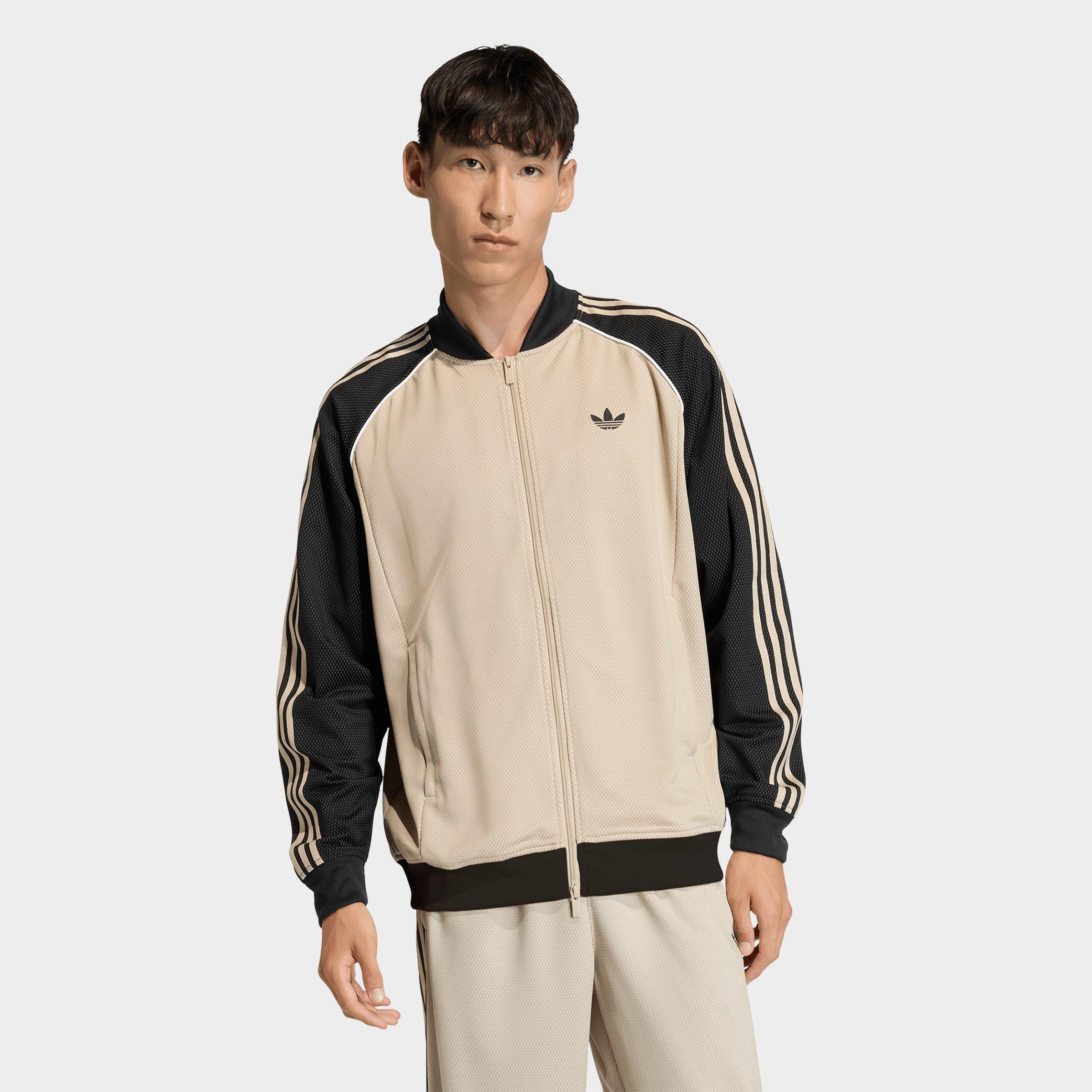 Men's adidas Originals SST Loose Mesh Full-Zip Track Top