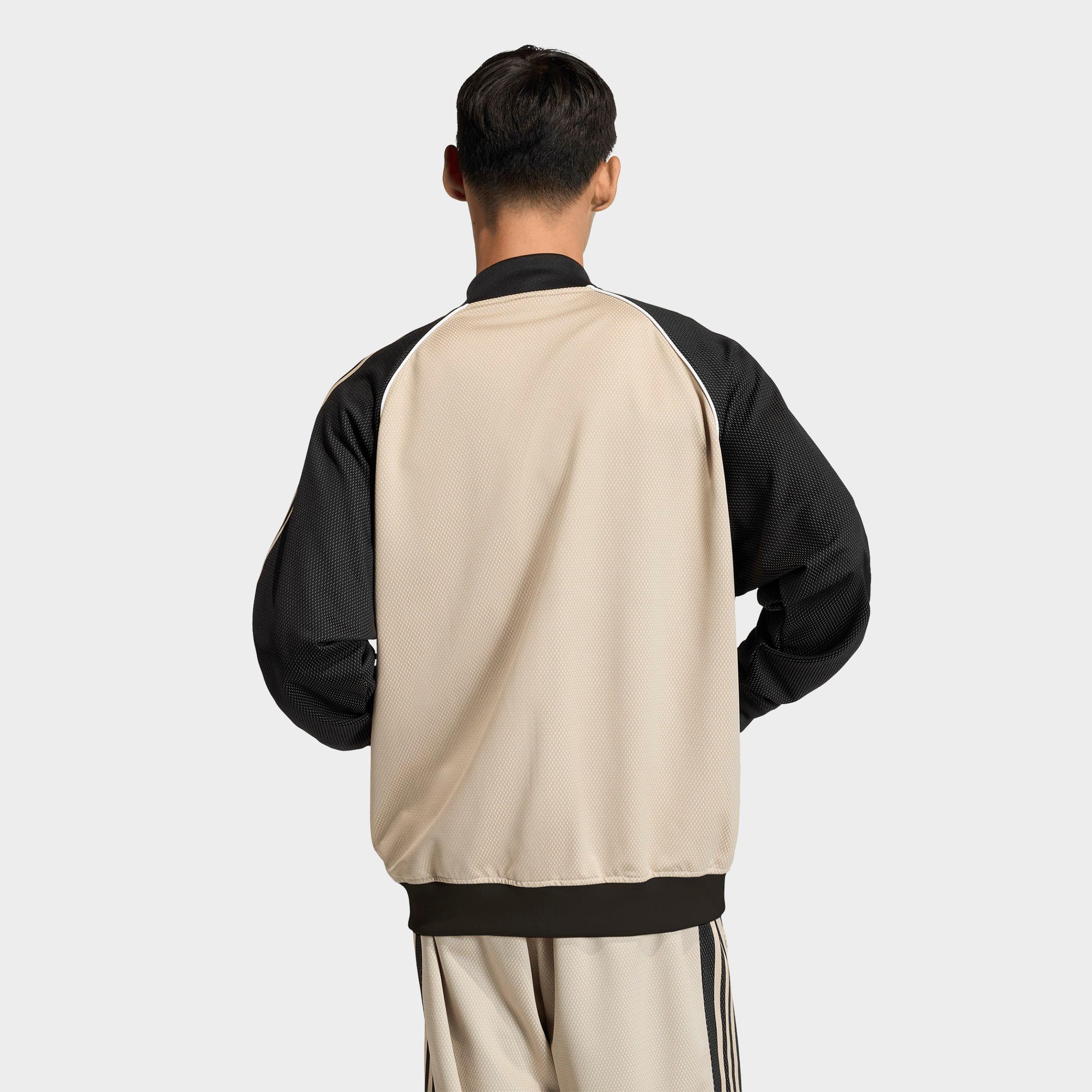 Men's adidas Originals SST Loose Mesh Full-Zip Track Top