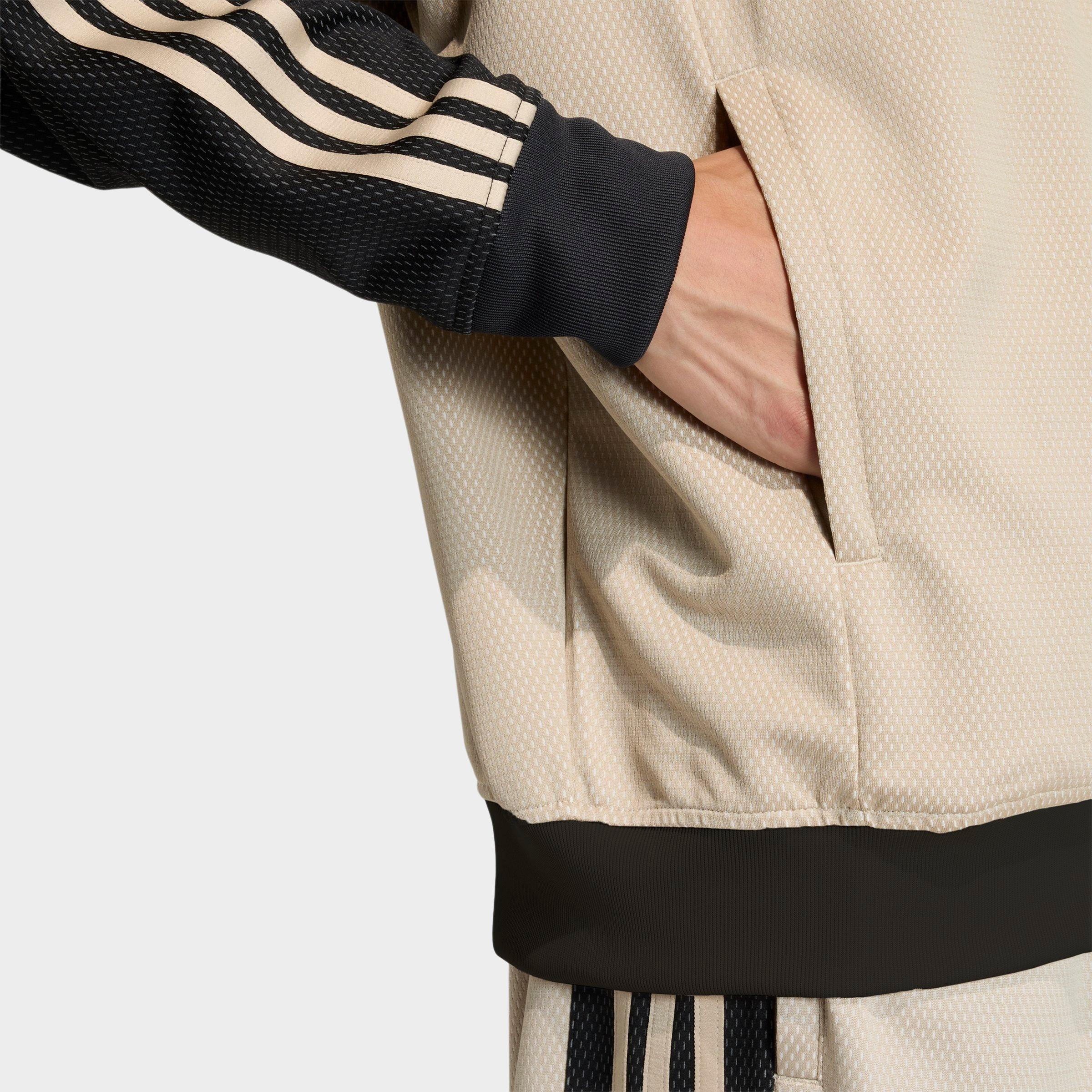 Men's adidas Originals SST Loose Mesh Full-Zip Track Top