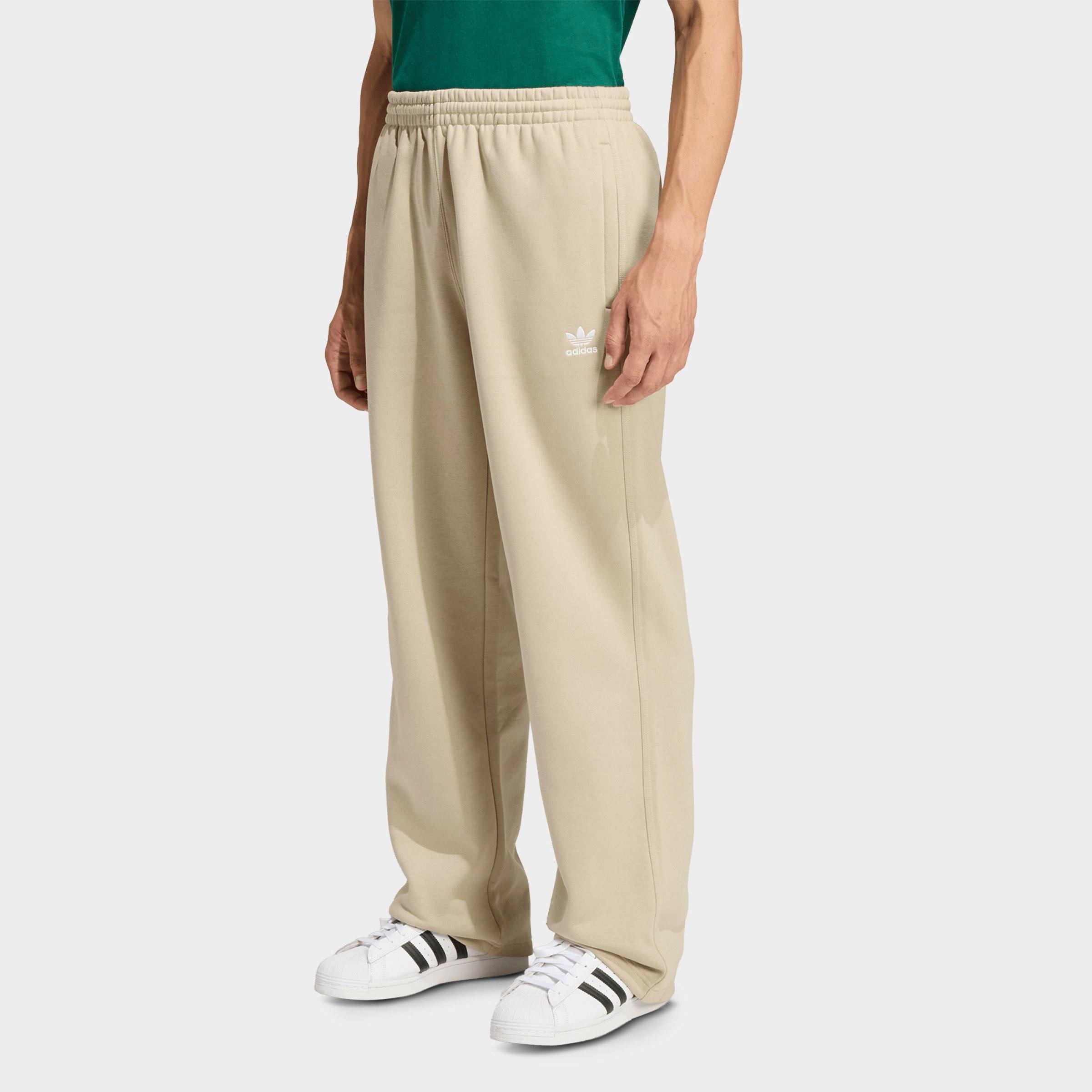 Men's adidas Originals Trefoil Essentials Open-Hem Sweatpants | JD