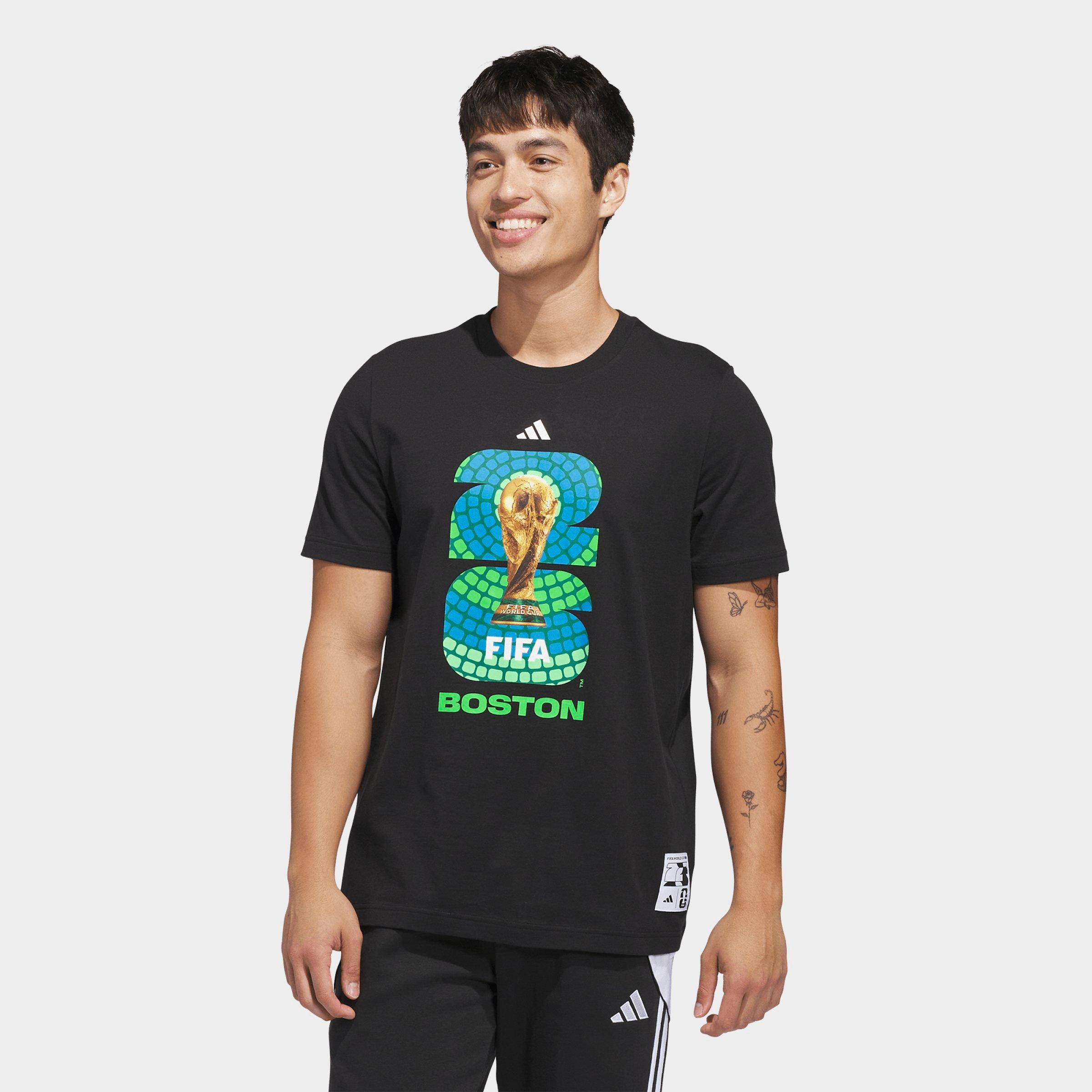 FIFA World Cup 26 Boston Tシャツ Mサイズ Men's adidas Soccer FIFA World Cup 26™ Host City Boston Graphic T