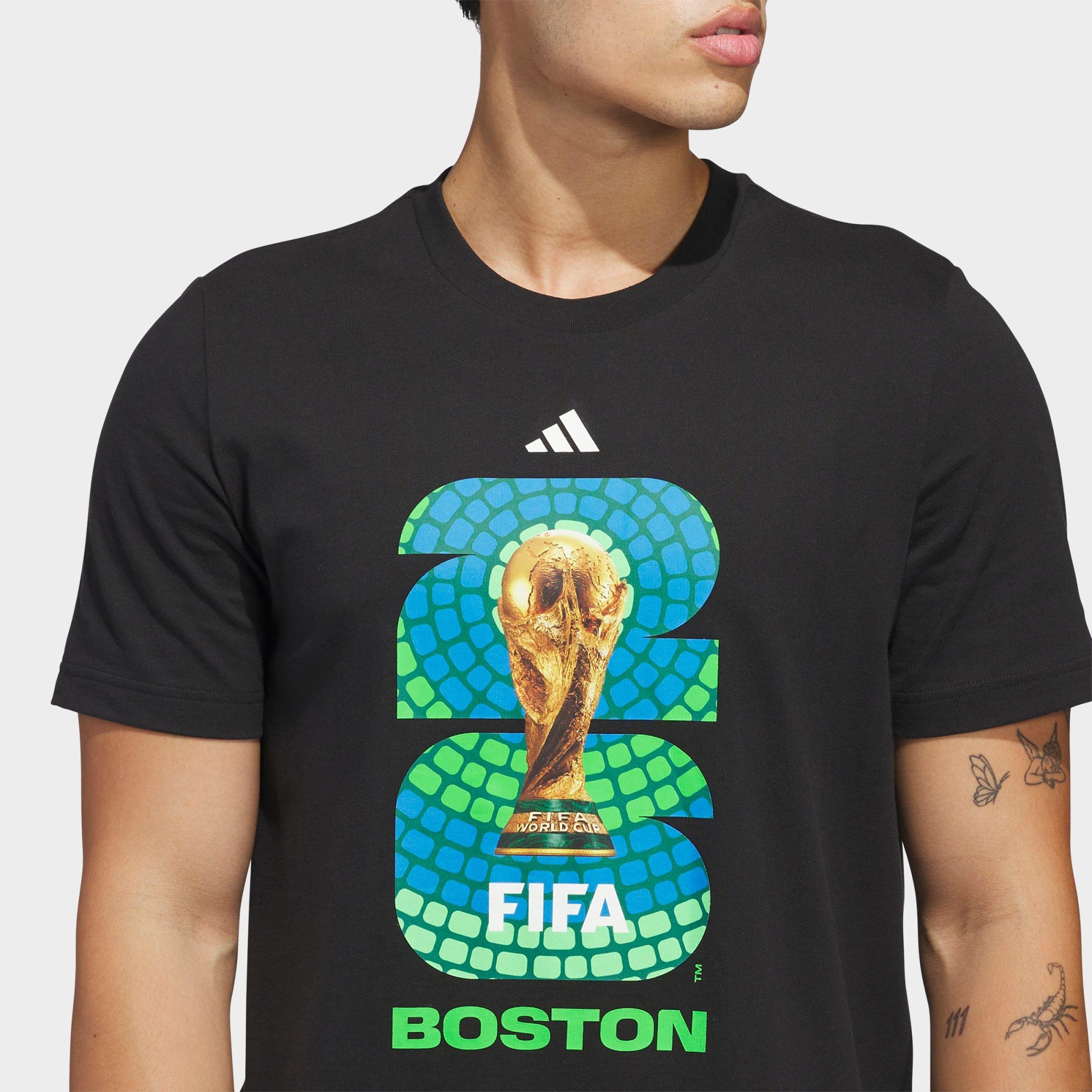 Men's adidas Soccer FIFA World Cup 26™ Host City Boston Graphic T-Shirt