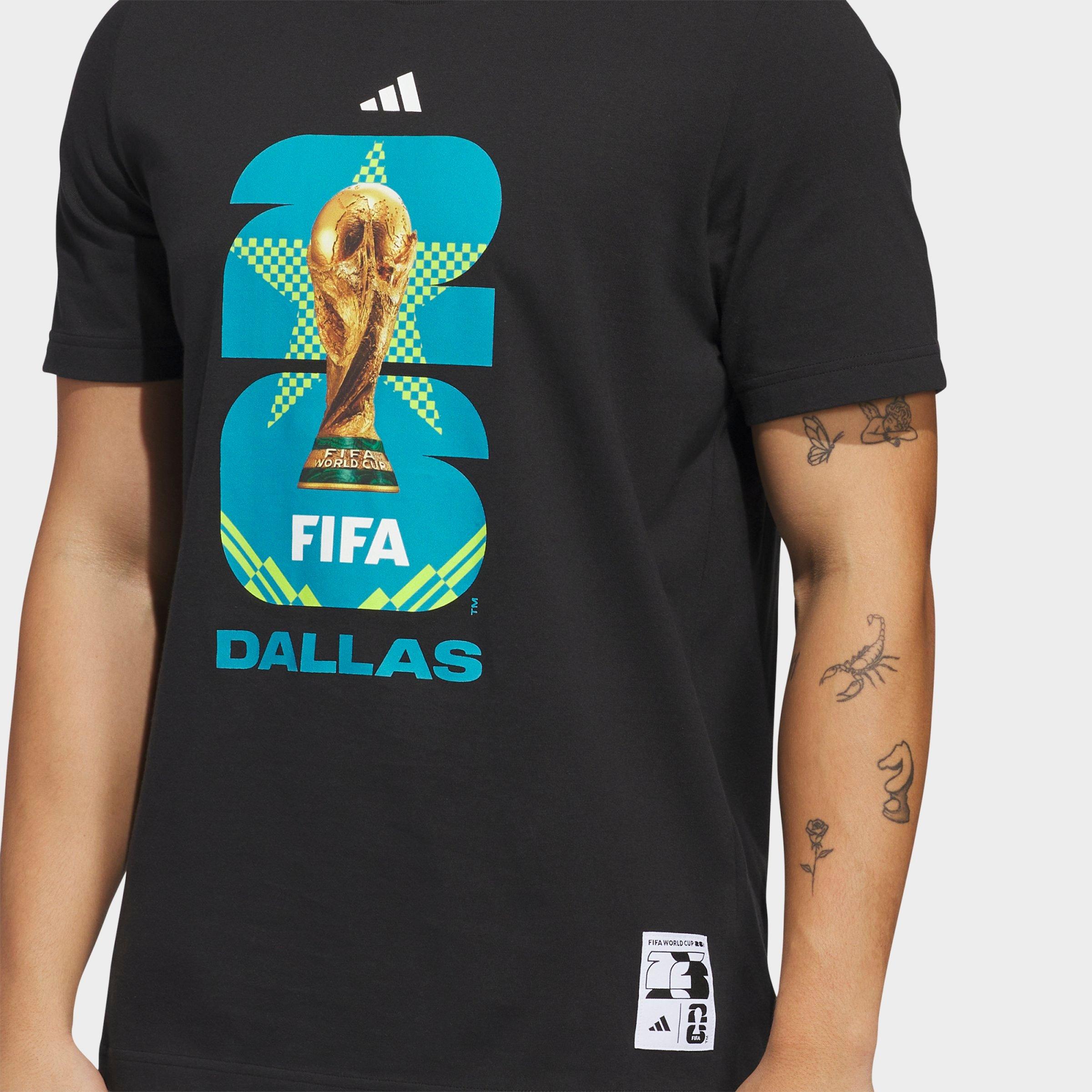 Men's adidas Soccer FIFA World Cup 26™ Host City Dallas Graphic T-Shirt