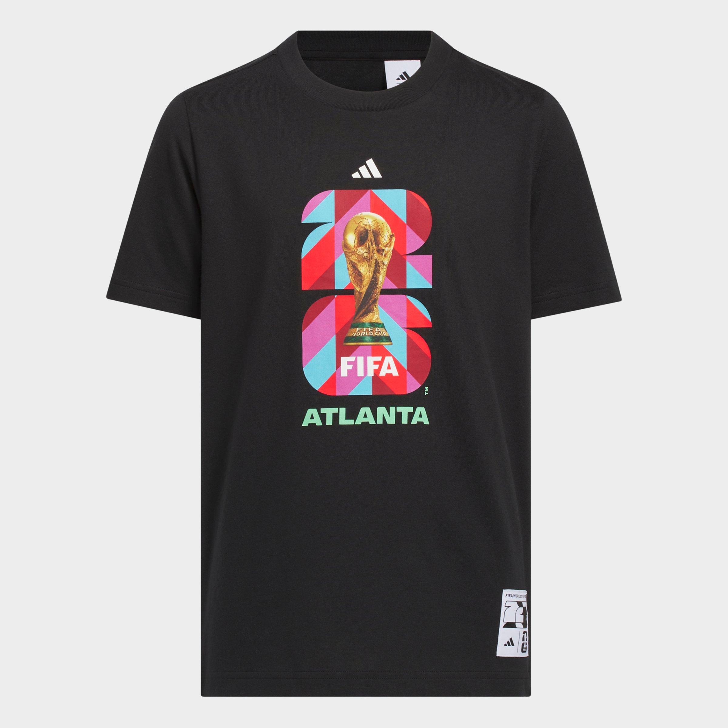 Big Kids' adidas FIFA World Cup 26 Host City Atlanta Graphic Soccer T-Shirt