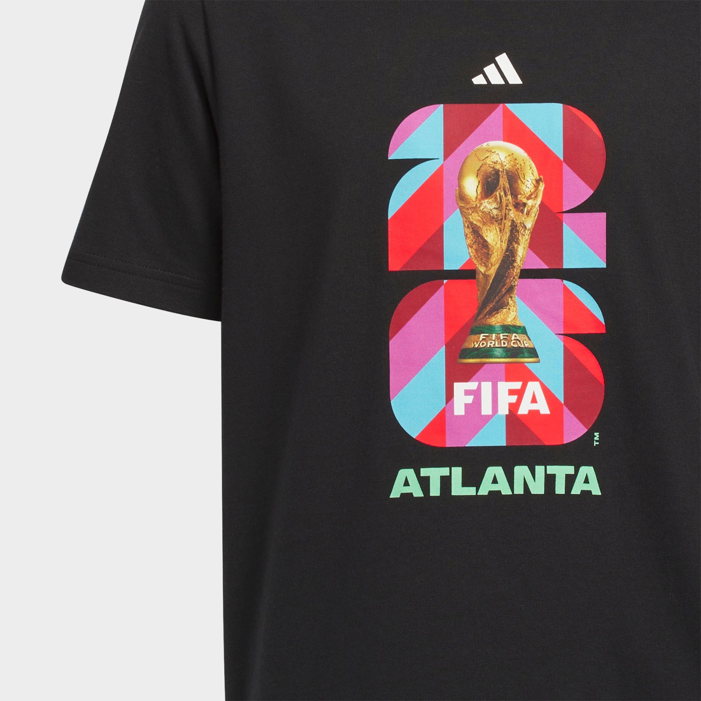 Big Kids' adidas FIFA World Cup 26 Host City Atlanta Graphic Soccer T-Shirt