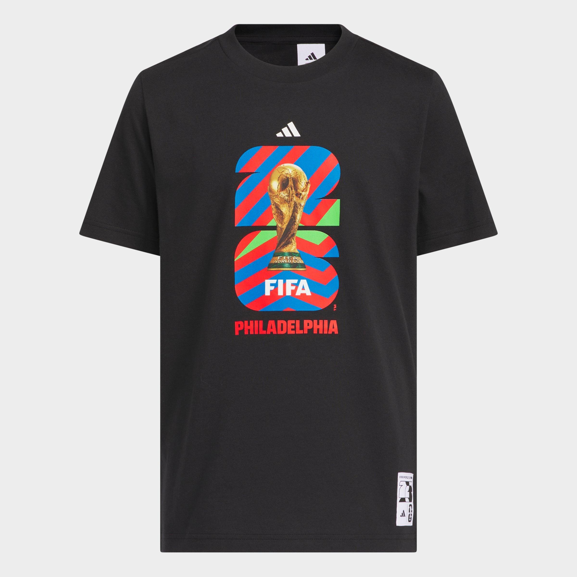 Big Kids' adidas FIFA World Cup 26 Host City Philadelphia Graphic Soccer T-Shirt
