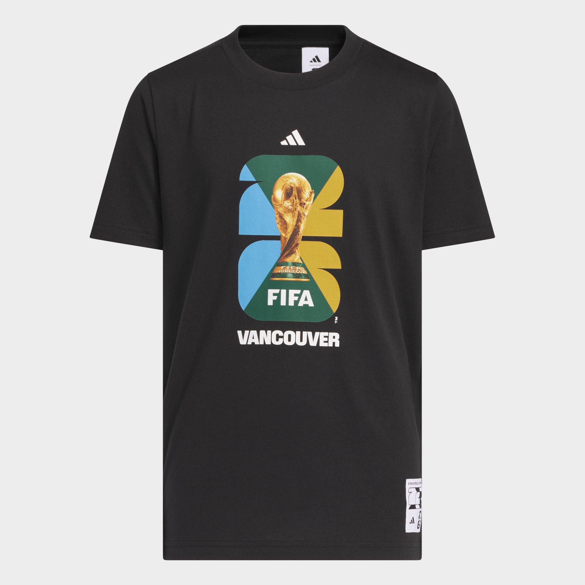 Big Kids' adidas FIFA World Cup 26 Host City Vancouver Graphic Soccer T-Shirt