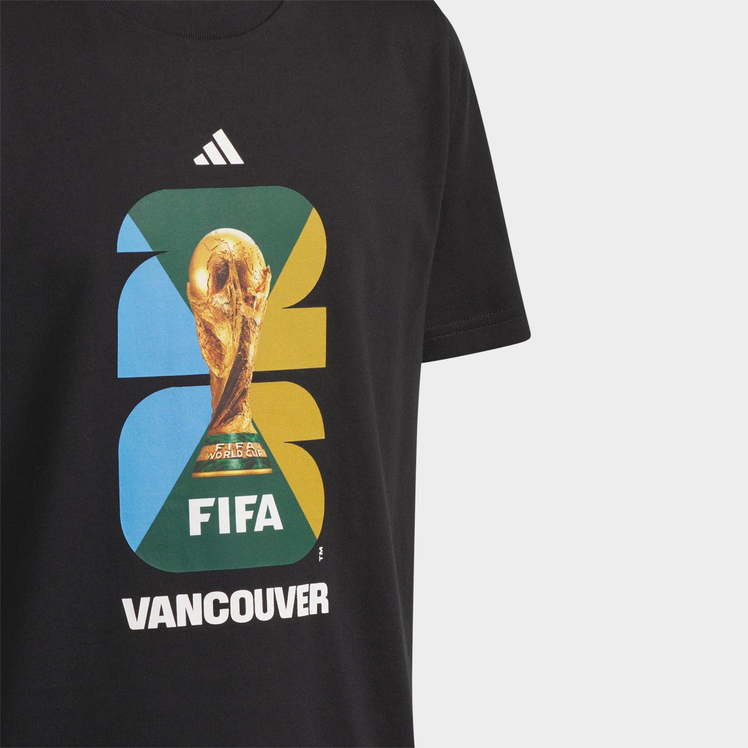 Big Kids' adidas FIFA World Cup 26 Host City Vancouver Graphic Soccer T-Shirt