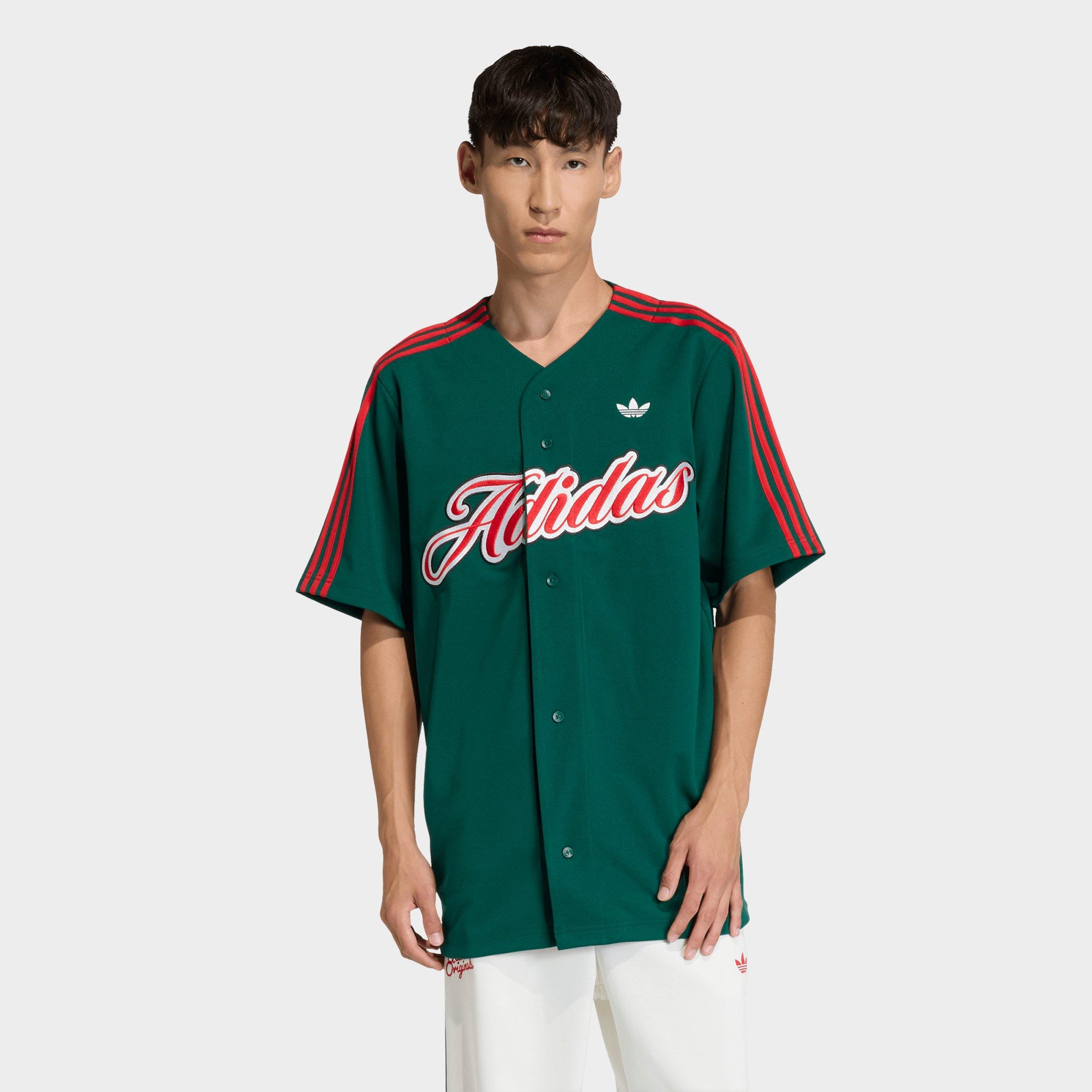 Men's adidas Originals Summer League Varsity Baseball Jersey | JD
