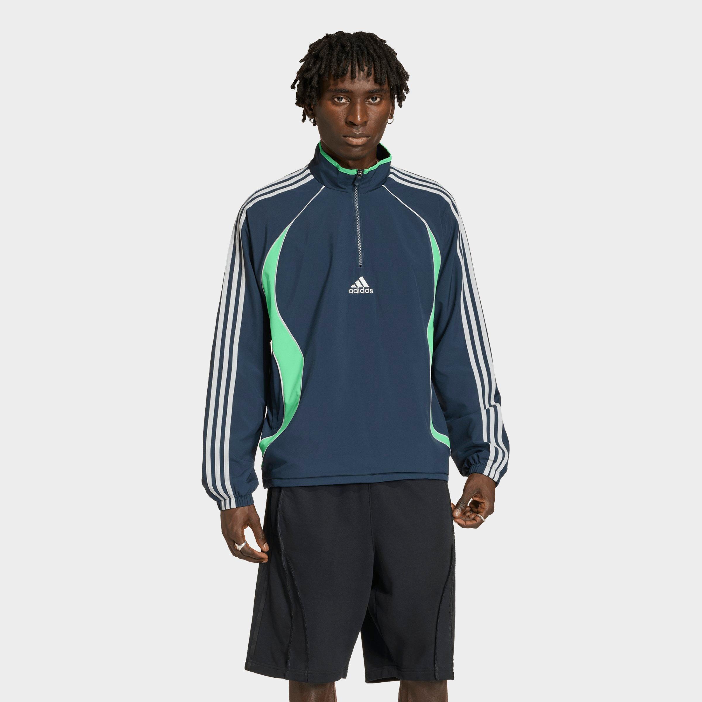 Men's adidas Originals Teamgeist Half-Zip Sweatshirt | JD Sports