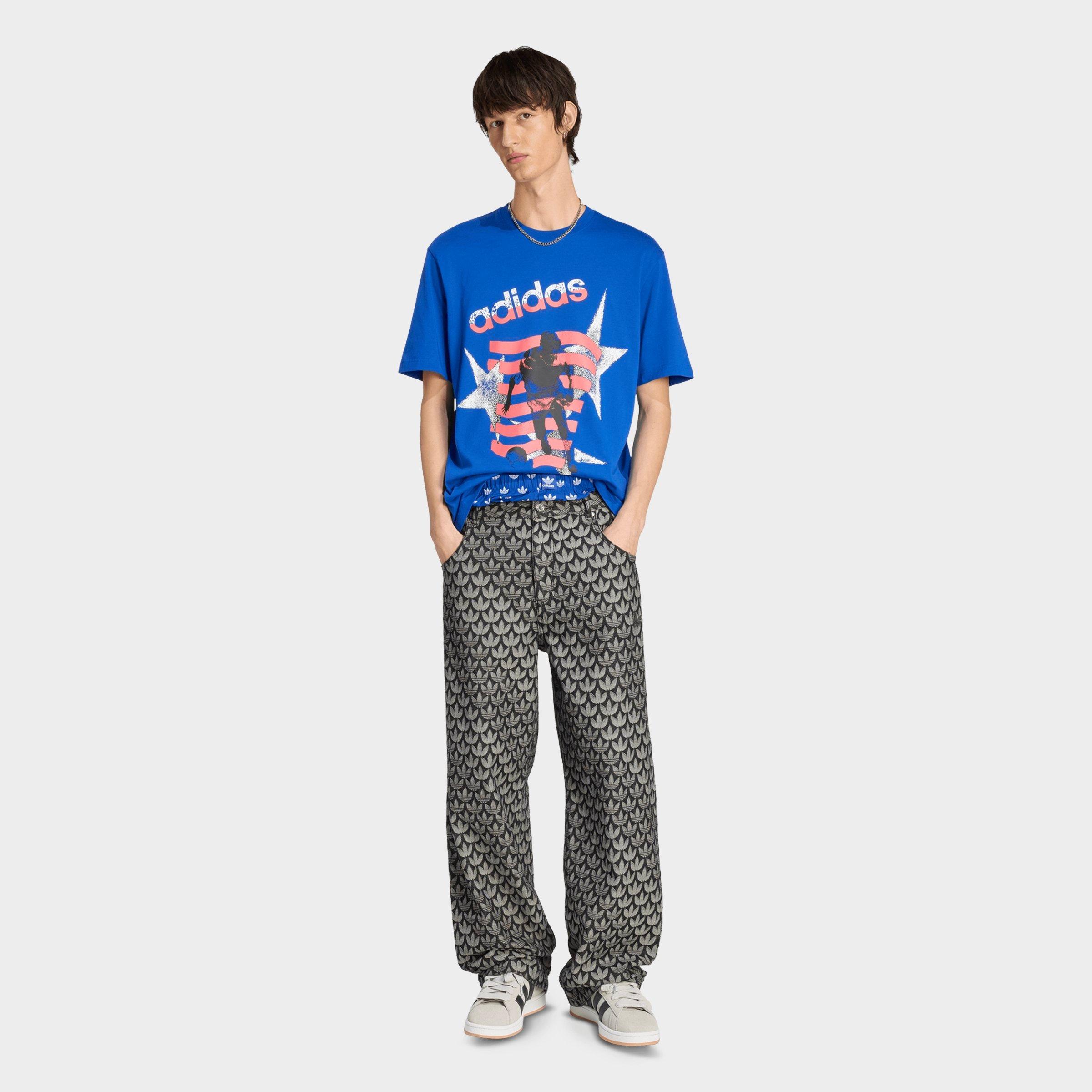 Men's adidas Originals Archive Soccer Stars Graphic T-Shirt