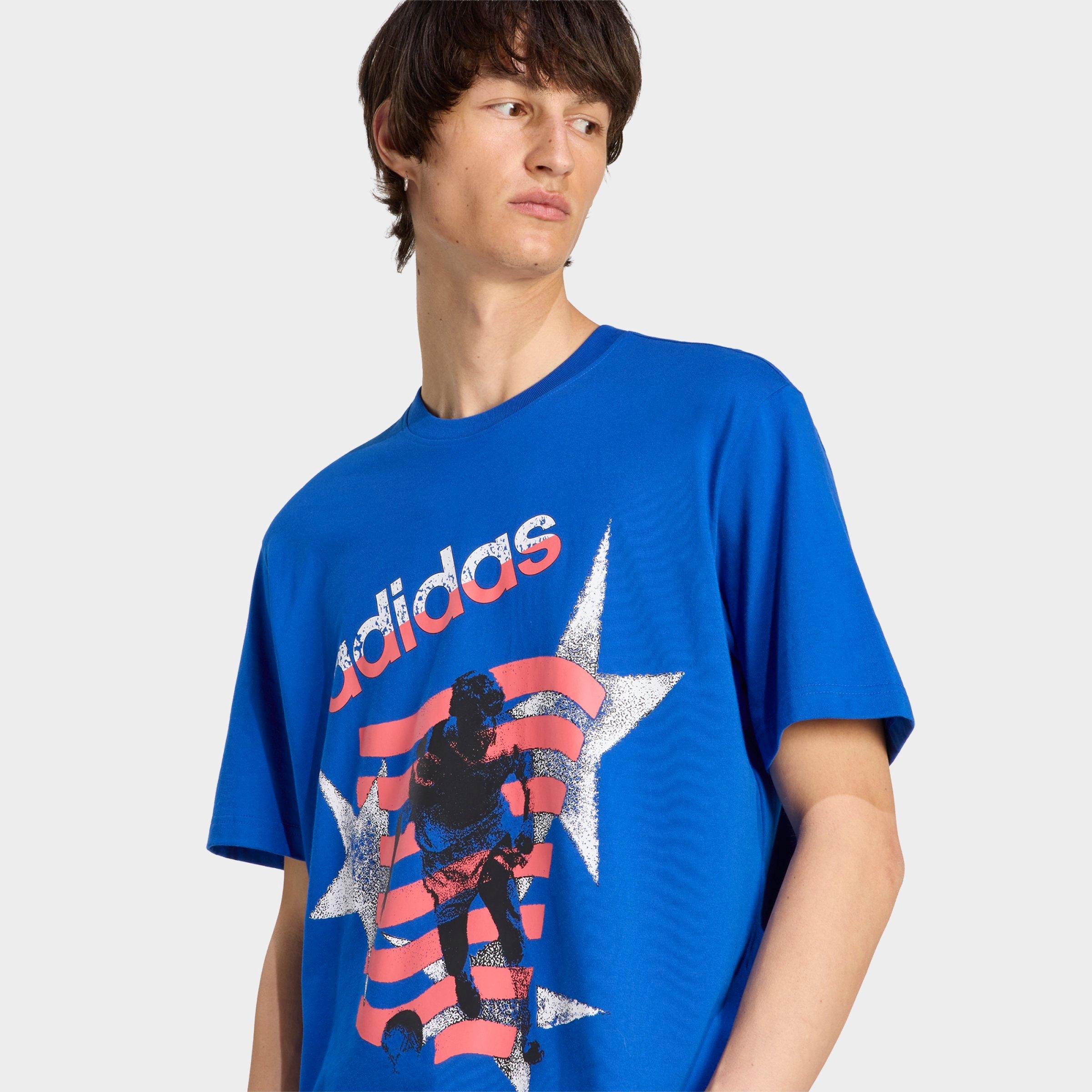 Men's adidas Originals Archive Soccer Stars Graphic T-Shirt