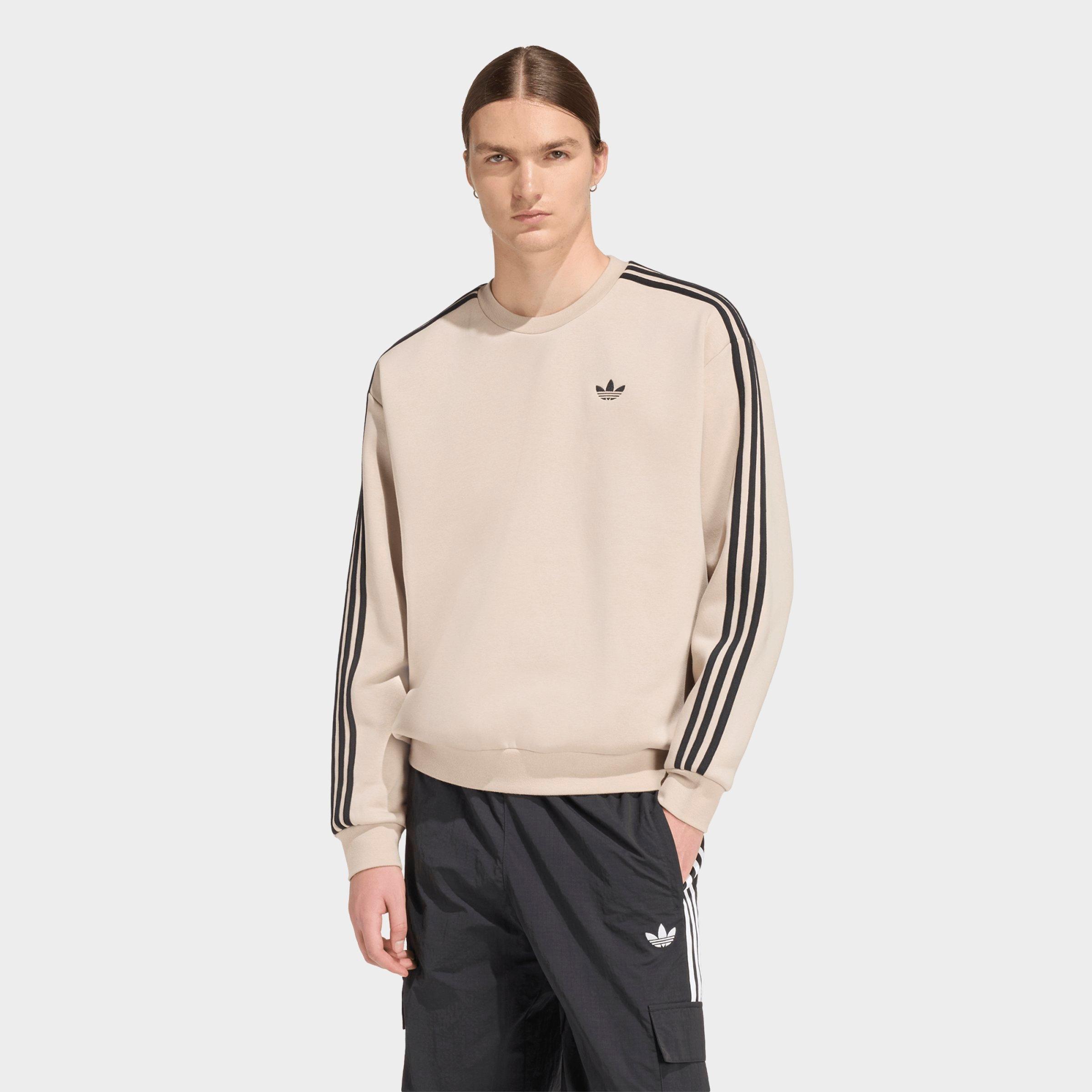 Men's adidas Originals adicolor 3-Stripes Oversized Crewneck Sweatshirt