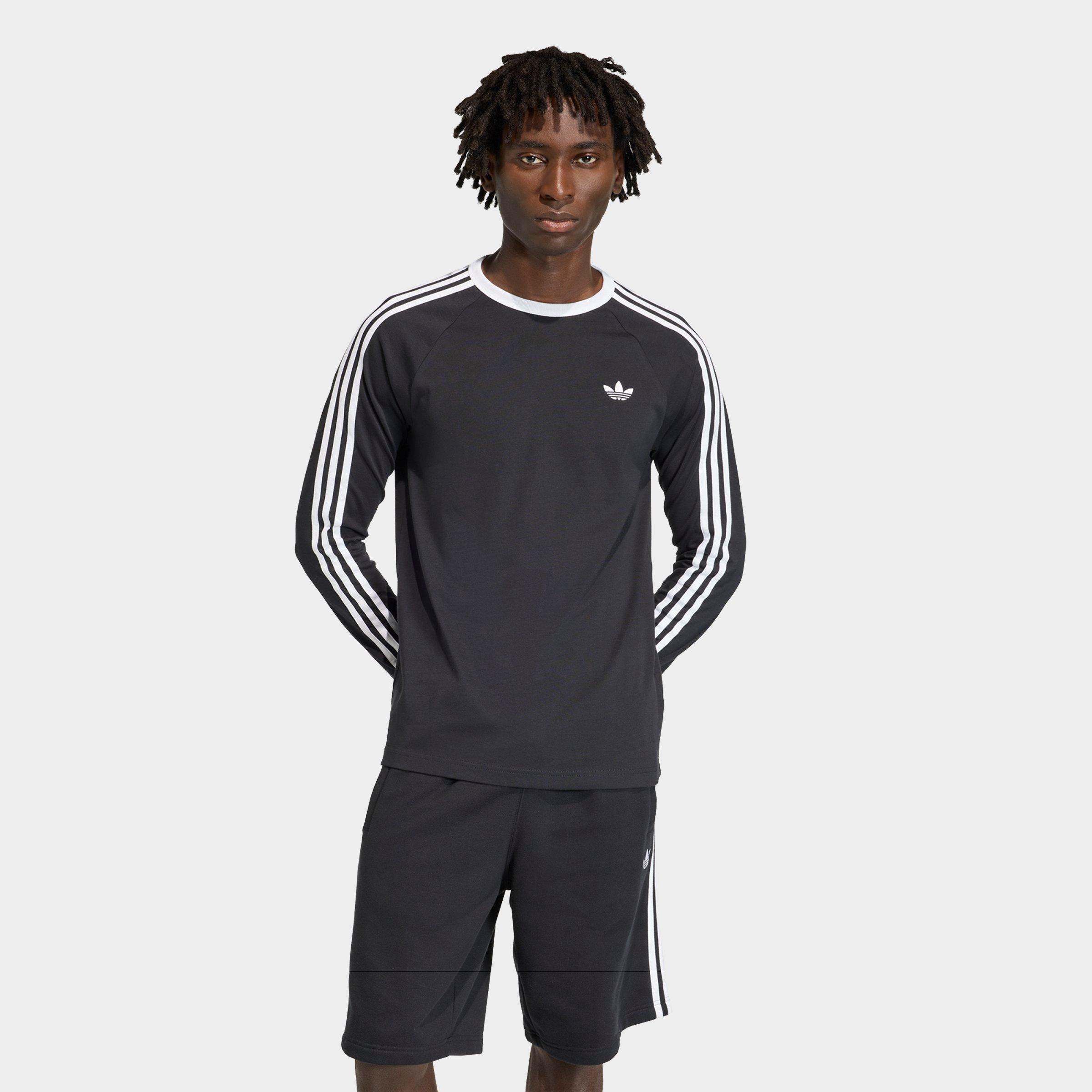 Men's adidas Originals 3-Stripes Long-Sleeve T-Shirt