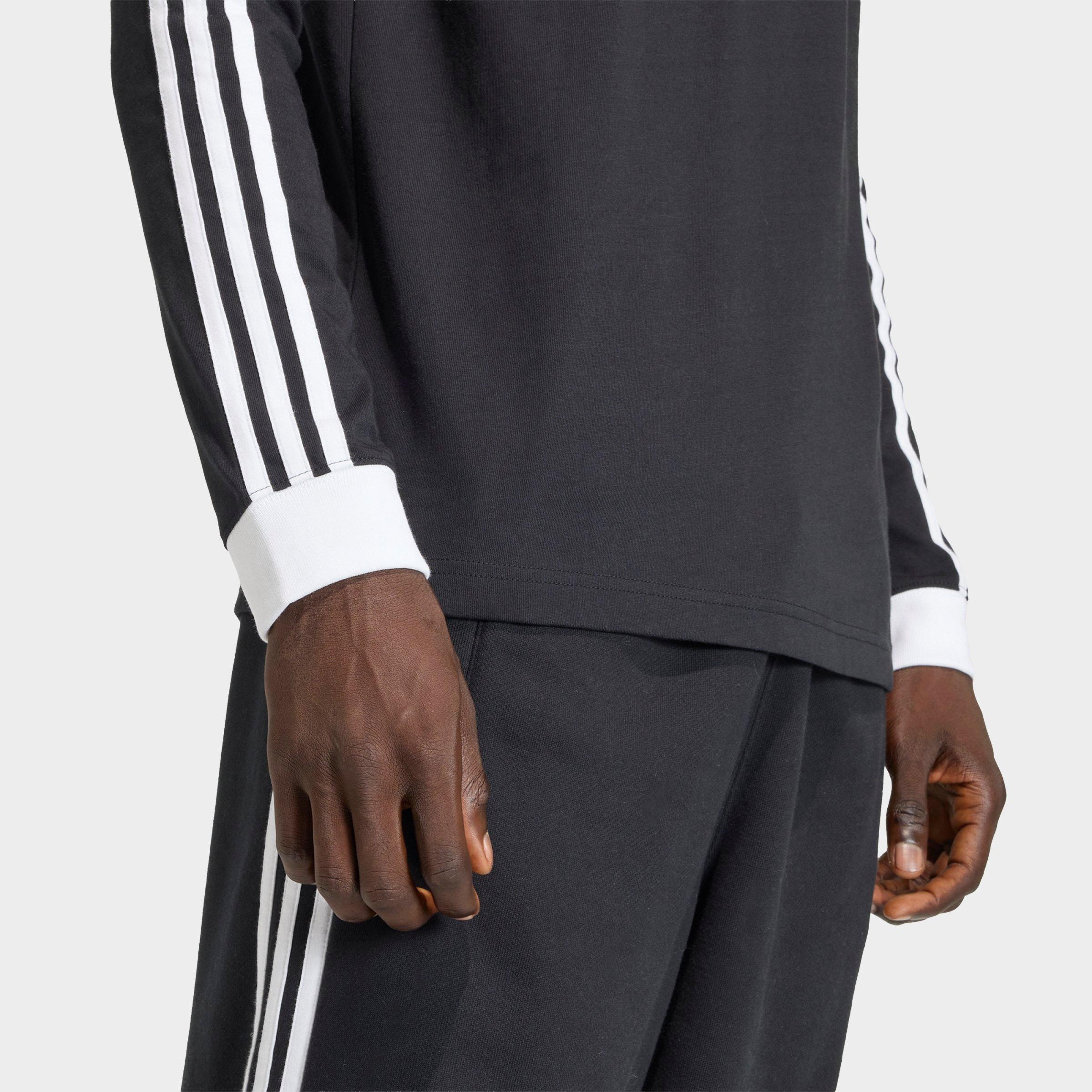 Men's adidas Originals 3-Stripes Long-Sleeve T-Shirt