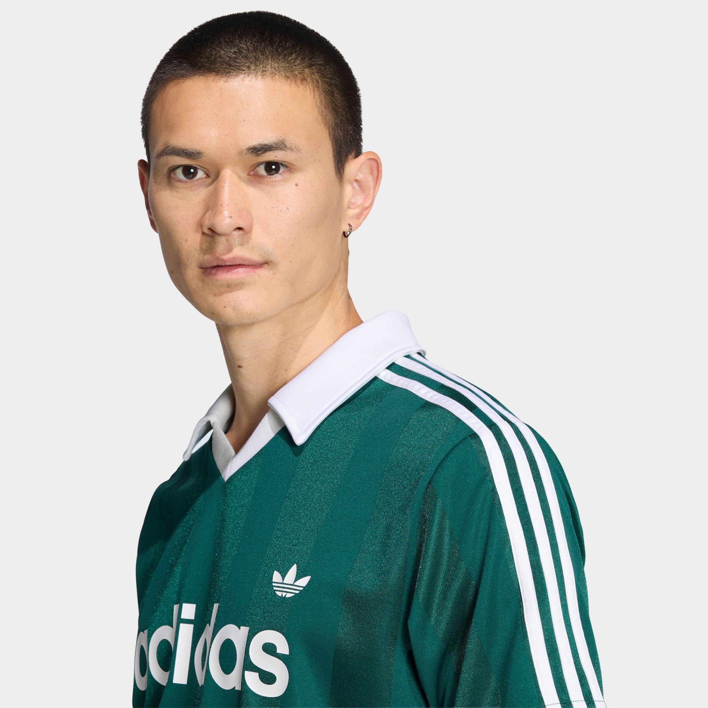 Men's adidas Originals Archive Collar Engineered Lifestyle Soccer Jersey