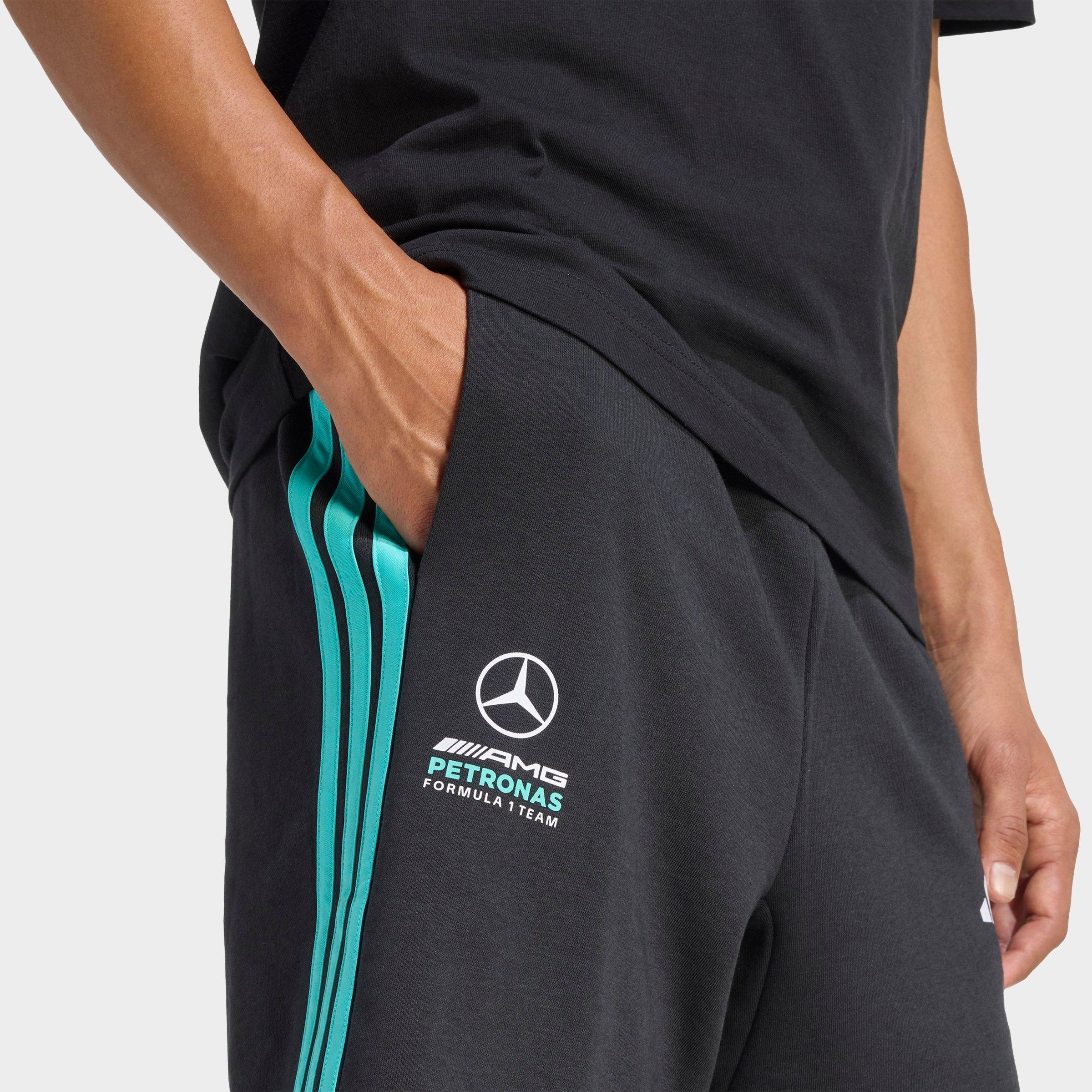 Men's adidas Mercedes-AMG Petronas F1 Team DNA 9" French Terry Shorts