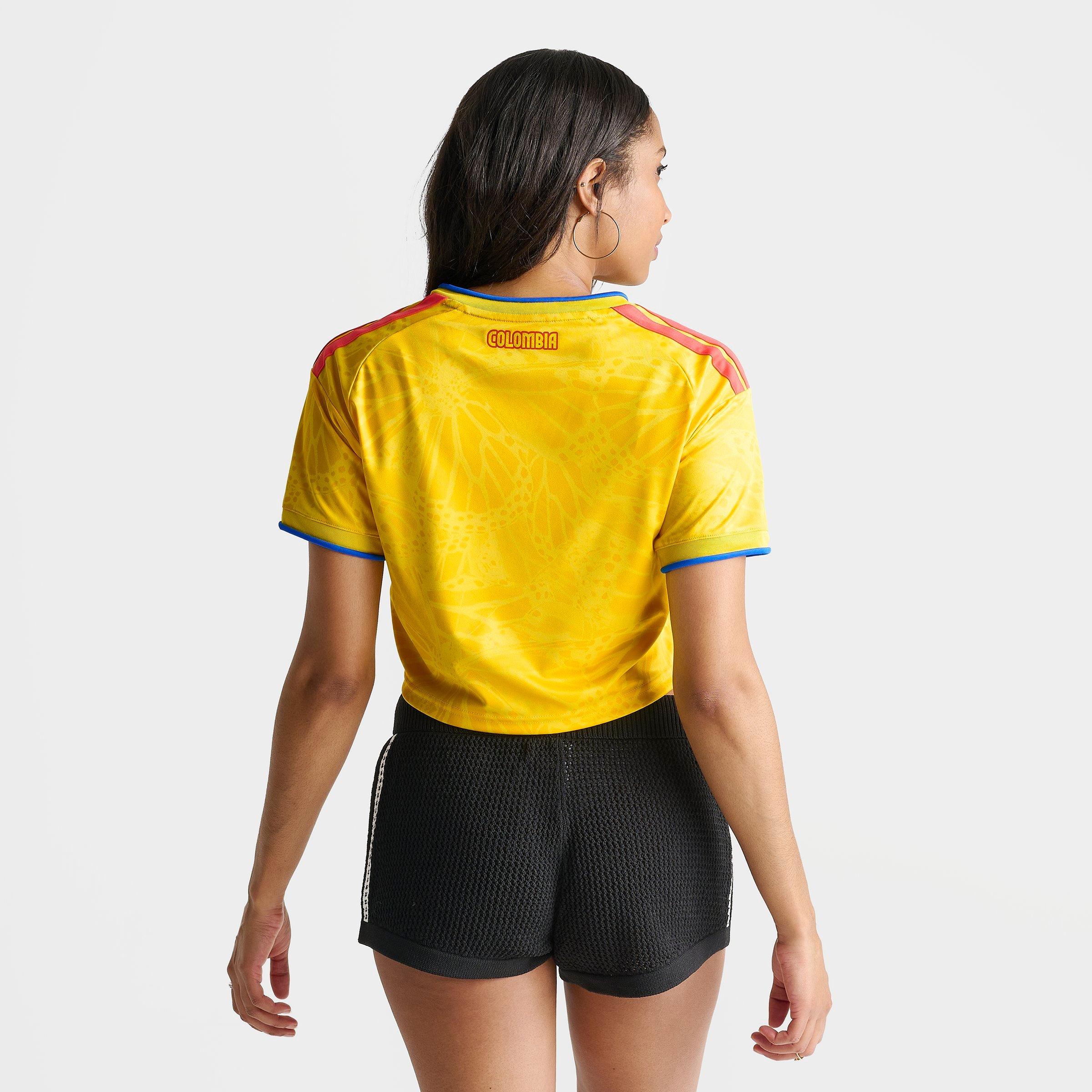 Women's adidas Colombia 2026 Home Cropped Jersey
