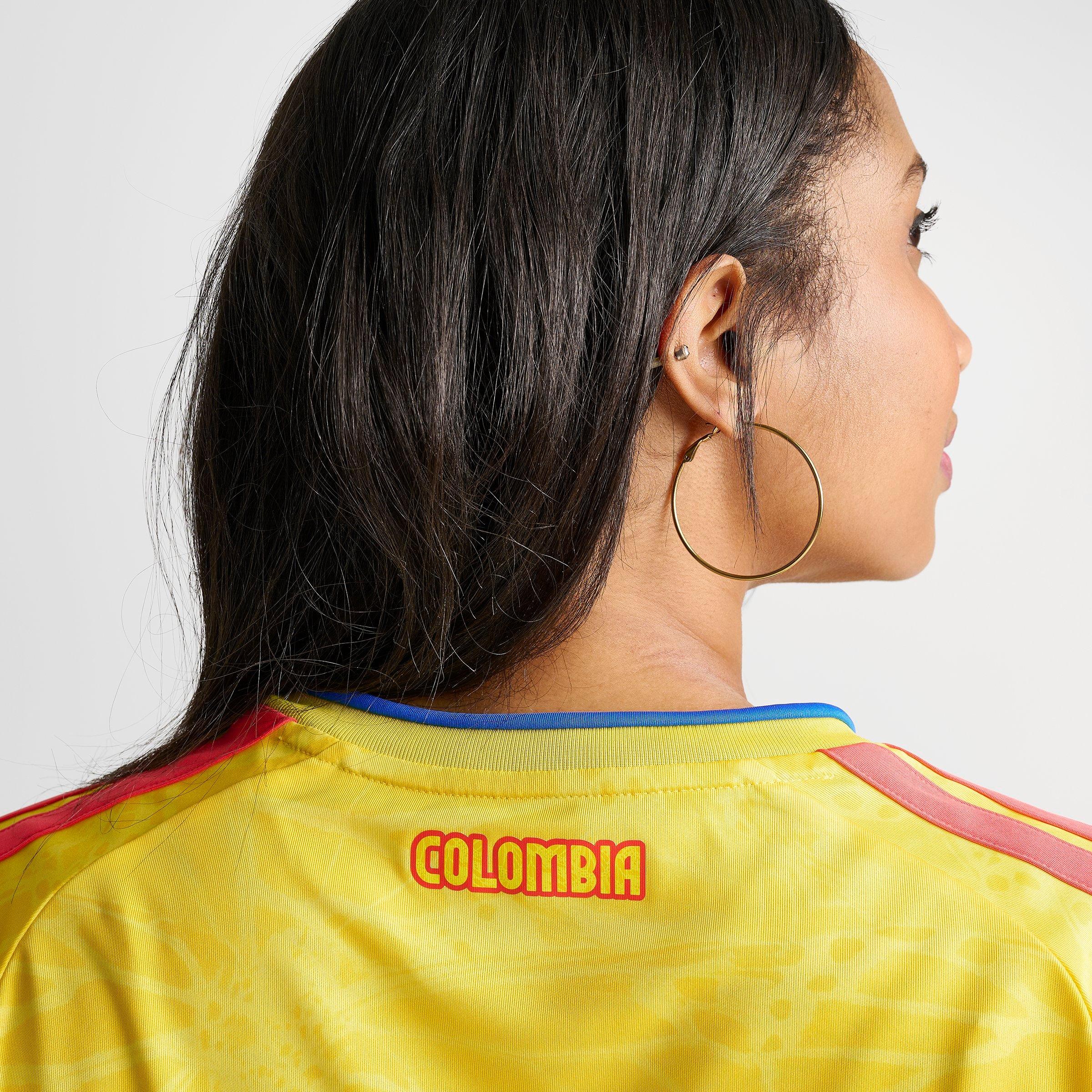 Women's adidas Colombia 2026 Home Cropped Jersey