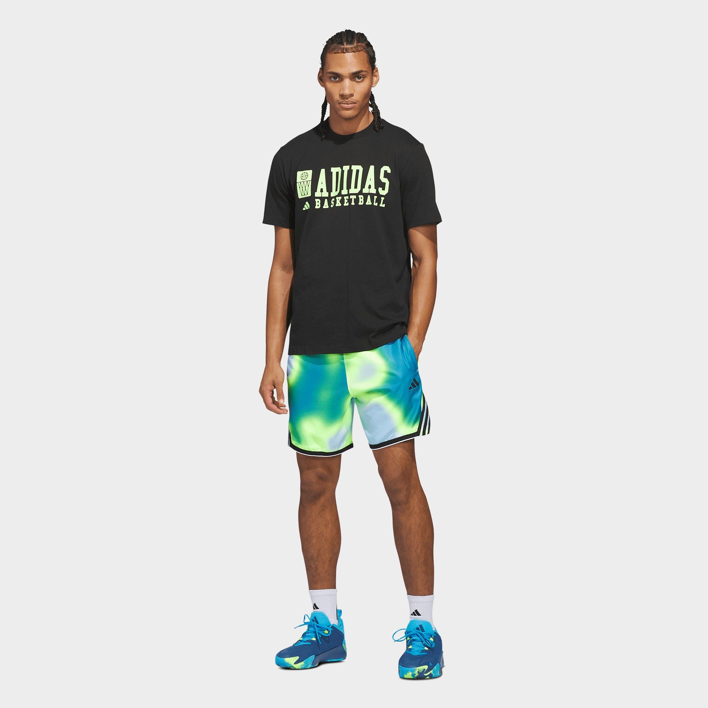 Men's adidas Crazy Lite Allover Print Basketball Shorts