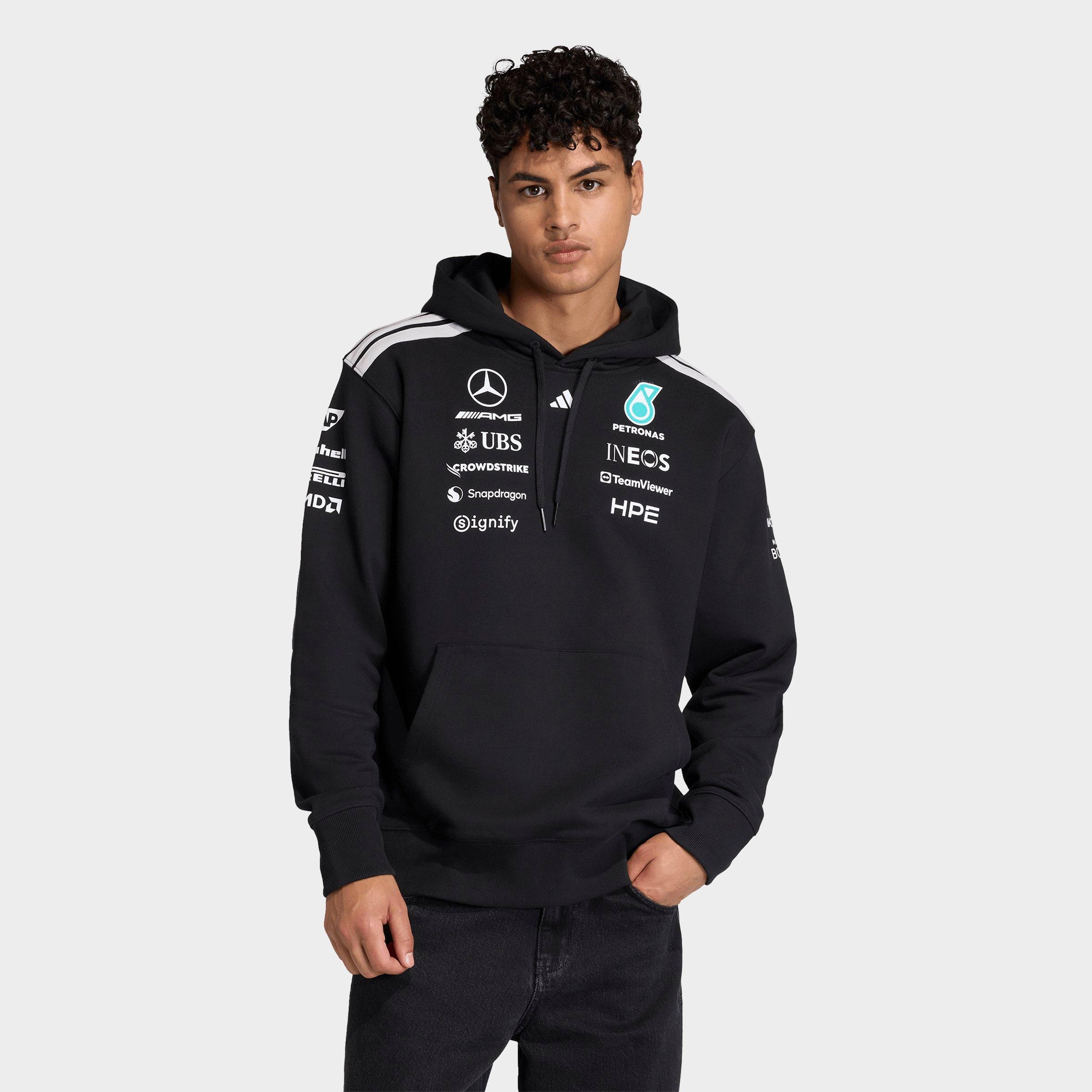 Men's adidas Mercedes-AMG Petronas F1 Team Driver Pullover Hoodie