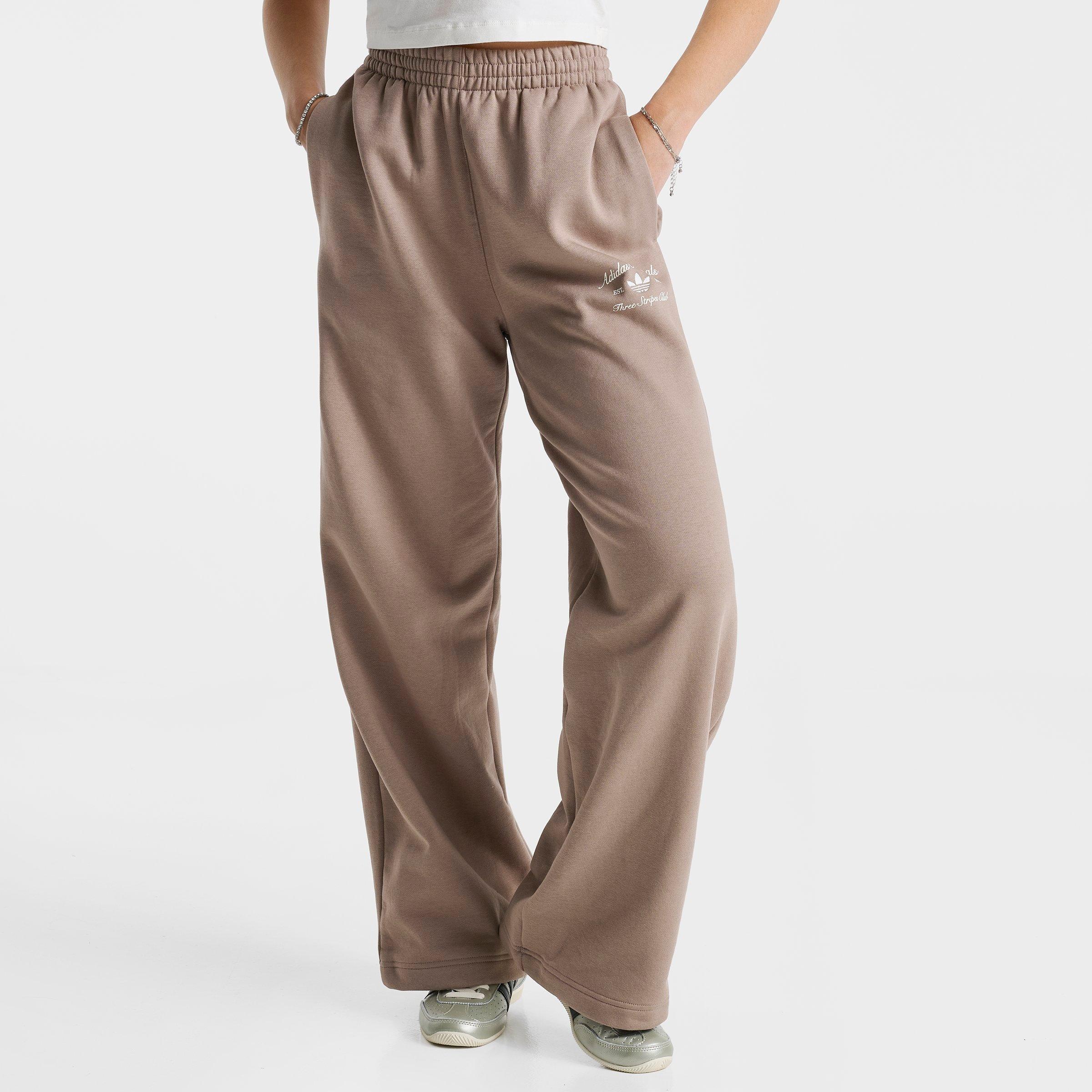 Women's adidas Originals Script Wide Leg Jogger Pants